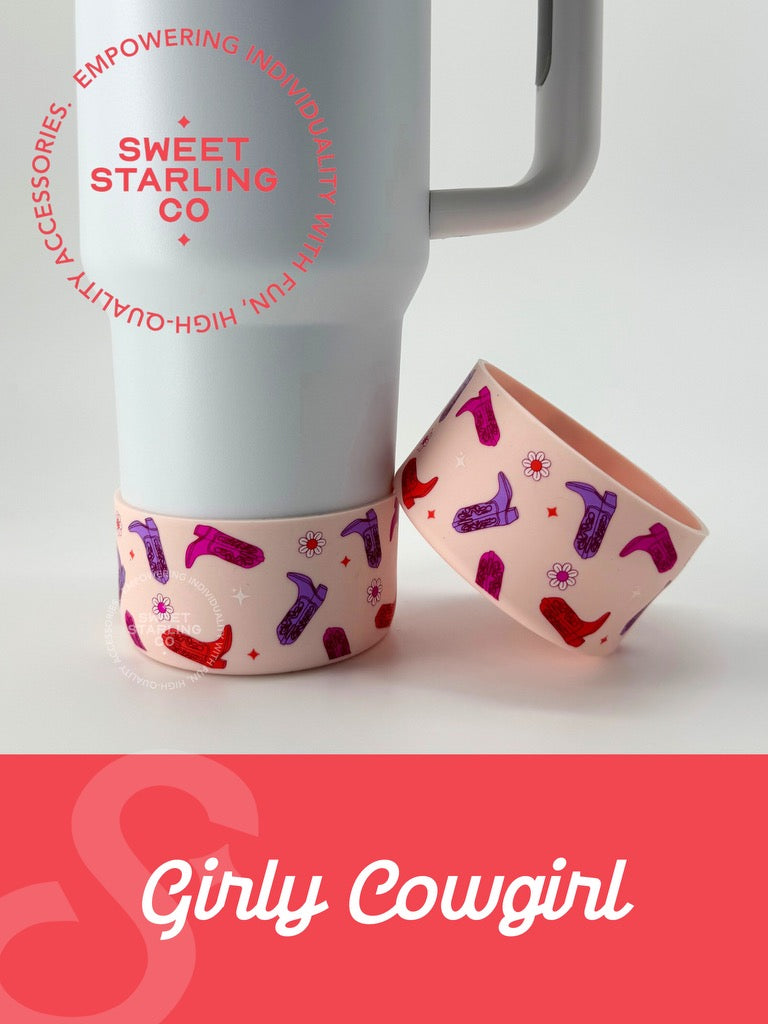 Girly Cowgirl Boots Tumbler Boots