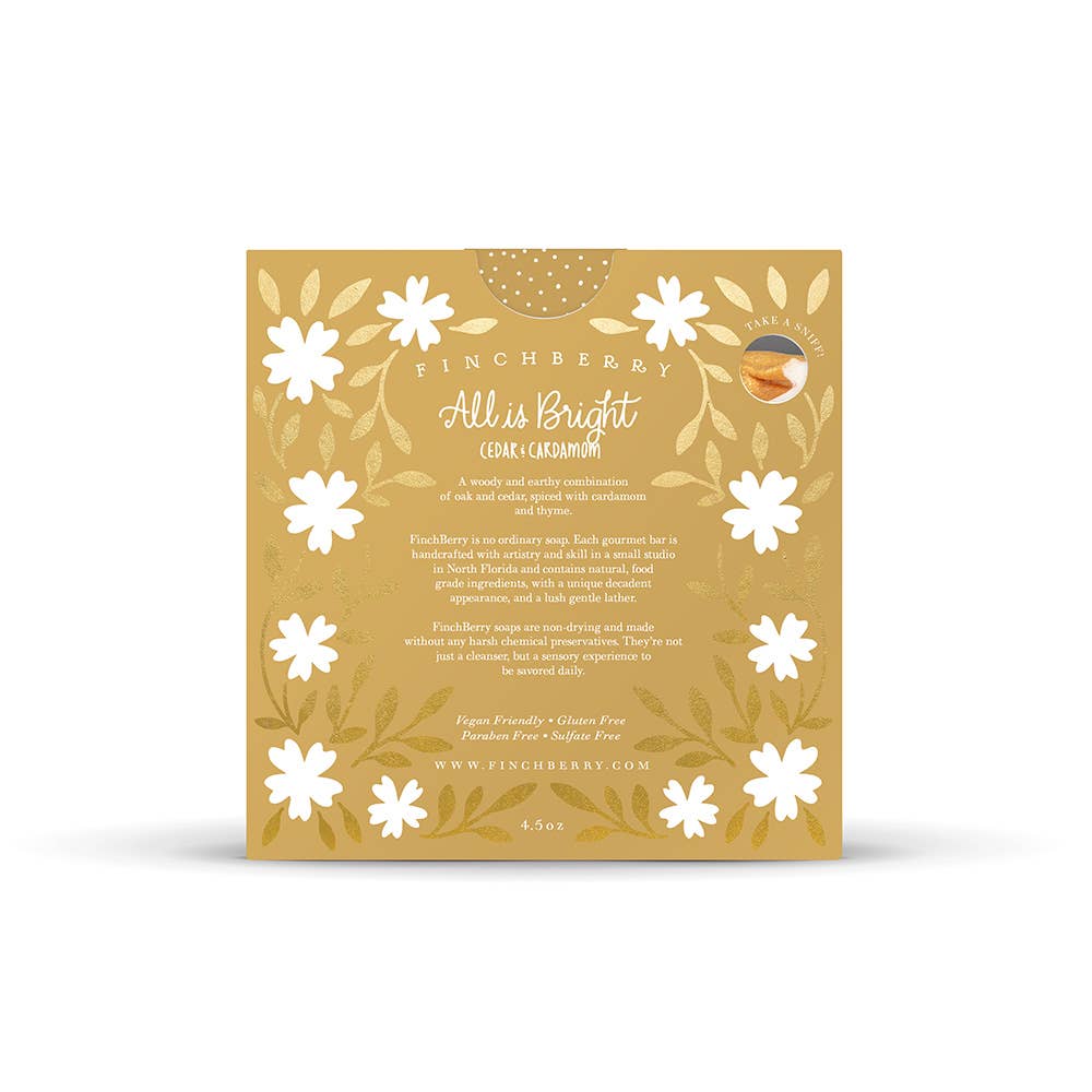 All is Bright Soap (Boxed) - Holiday Stocking Stuffers