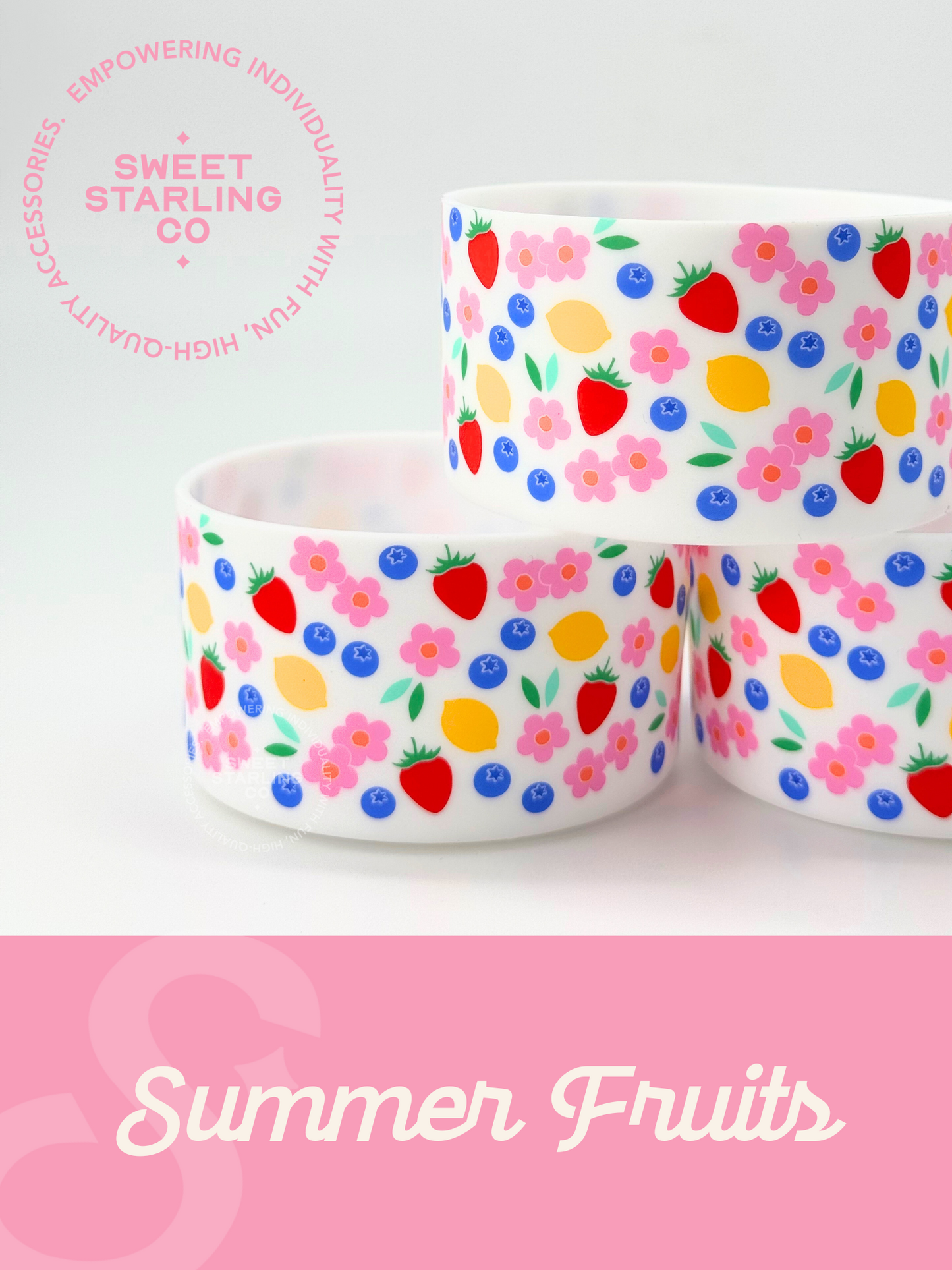 Summer Fruits Tumbler Boots