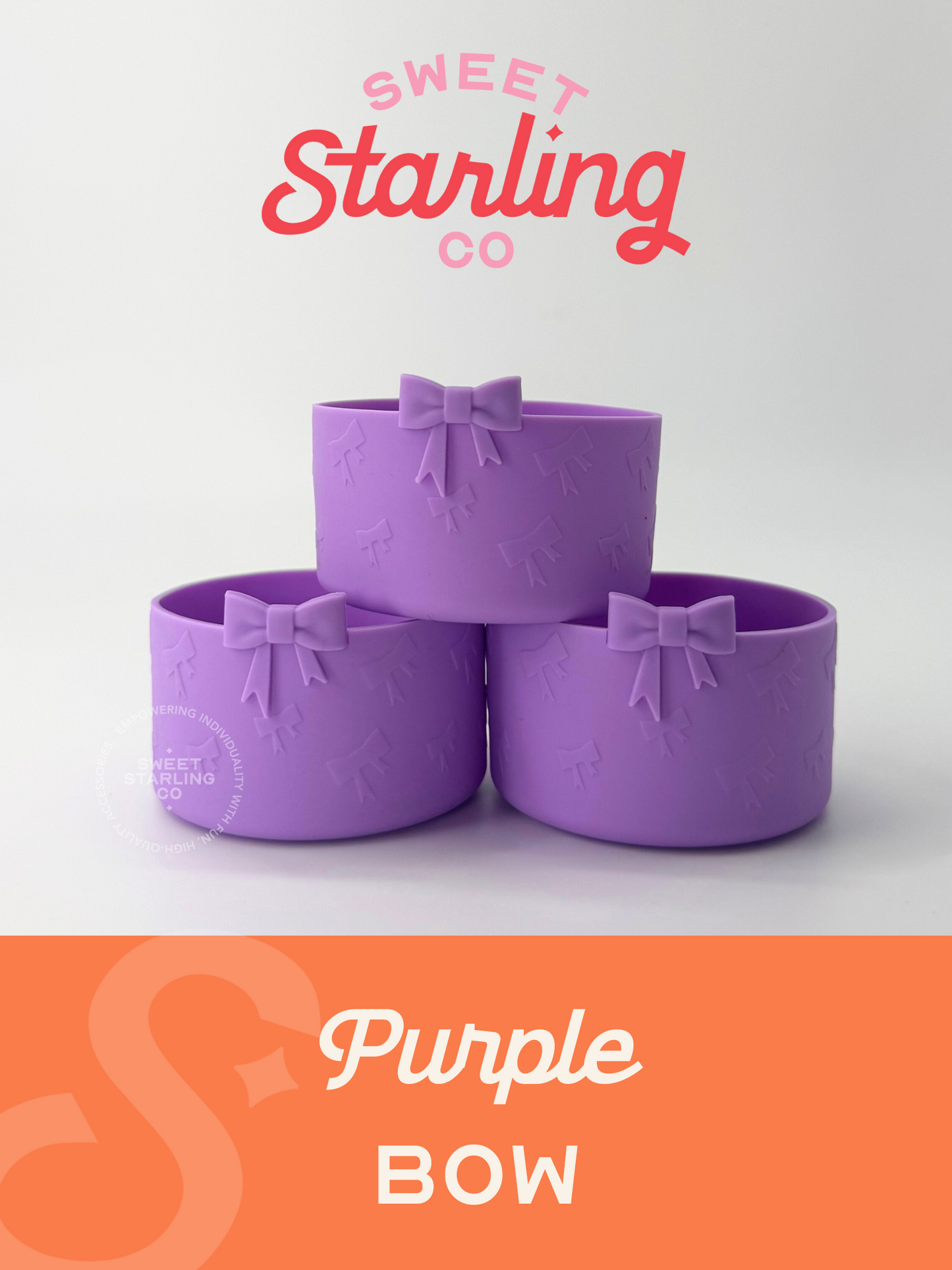 Bow Tumbler Boot- Purple