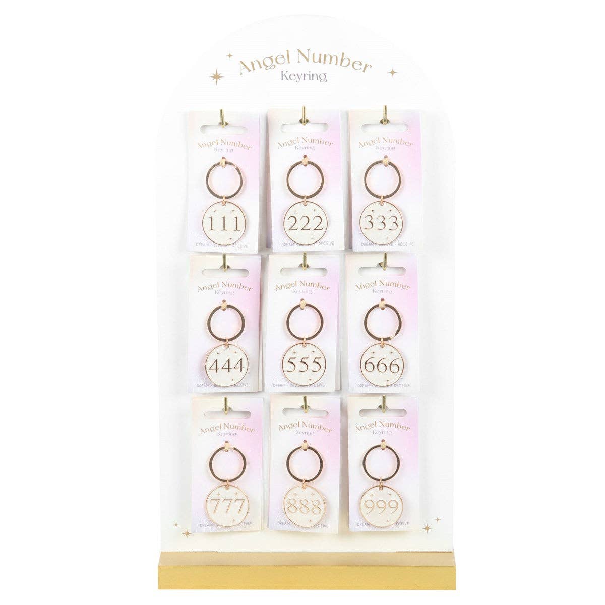 Angel Number Keyrings