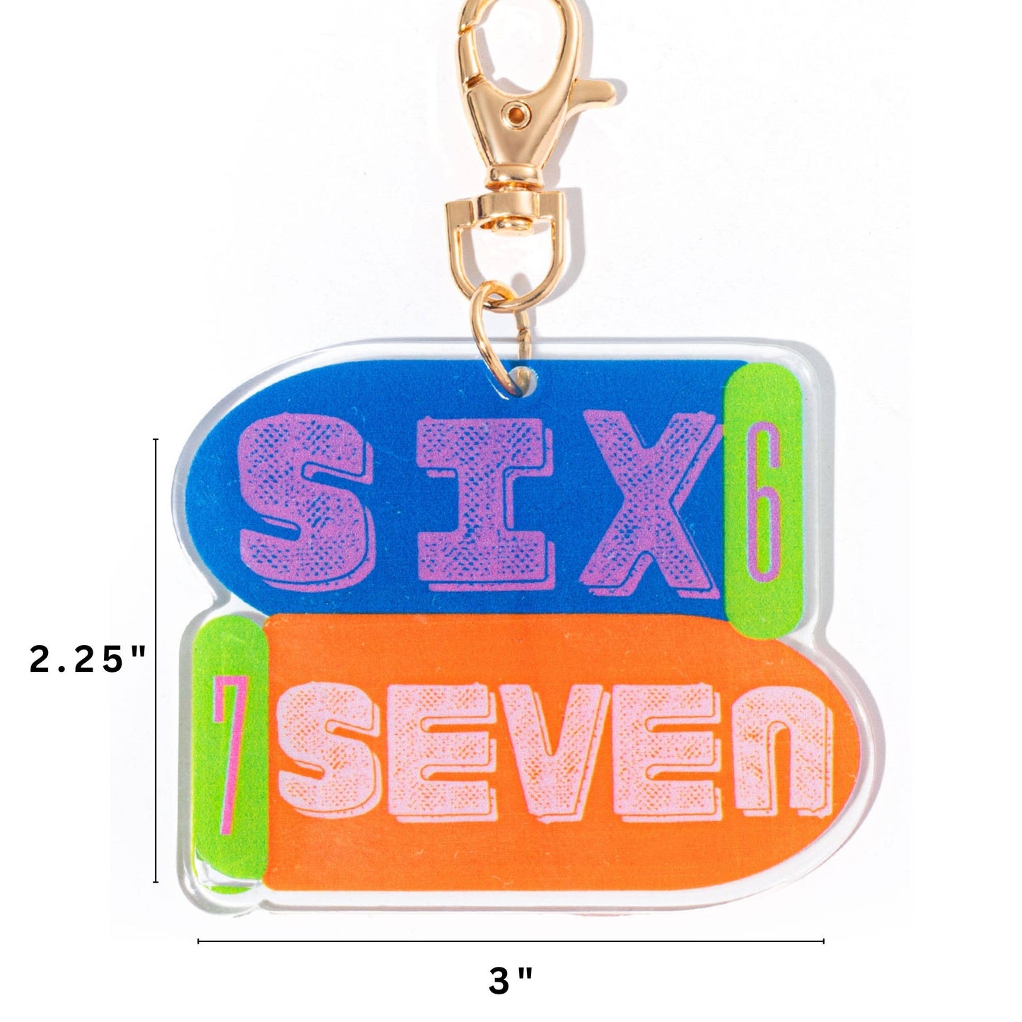 6 7 Six Seven gift 6 7 stocking stuffer gift 67 Christmas : Ornament