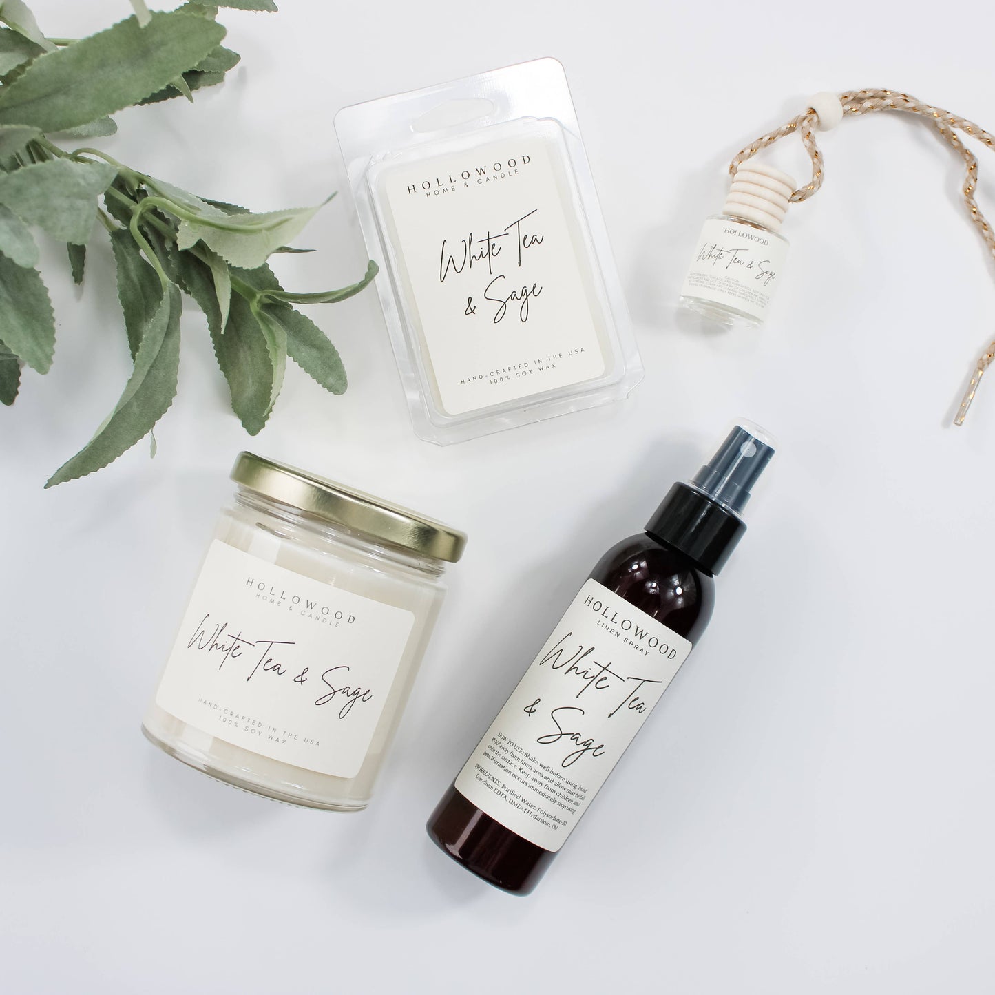 WHITE TEA & SAGE | SPRING| WAX MELT