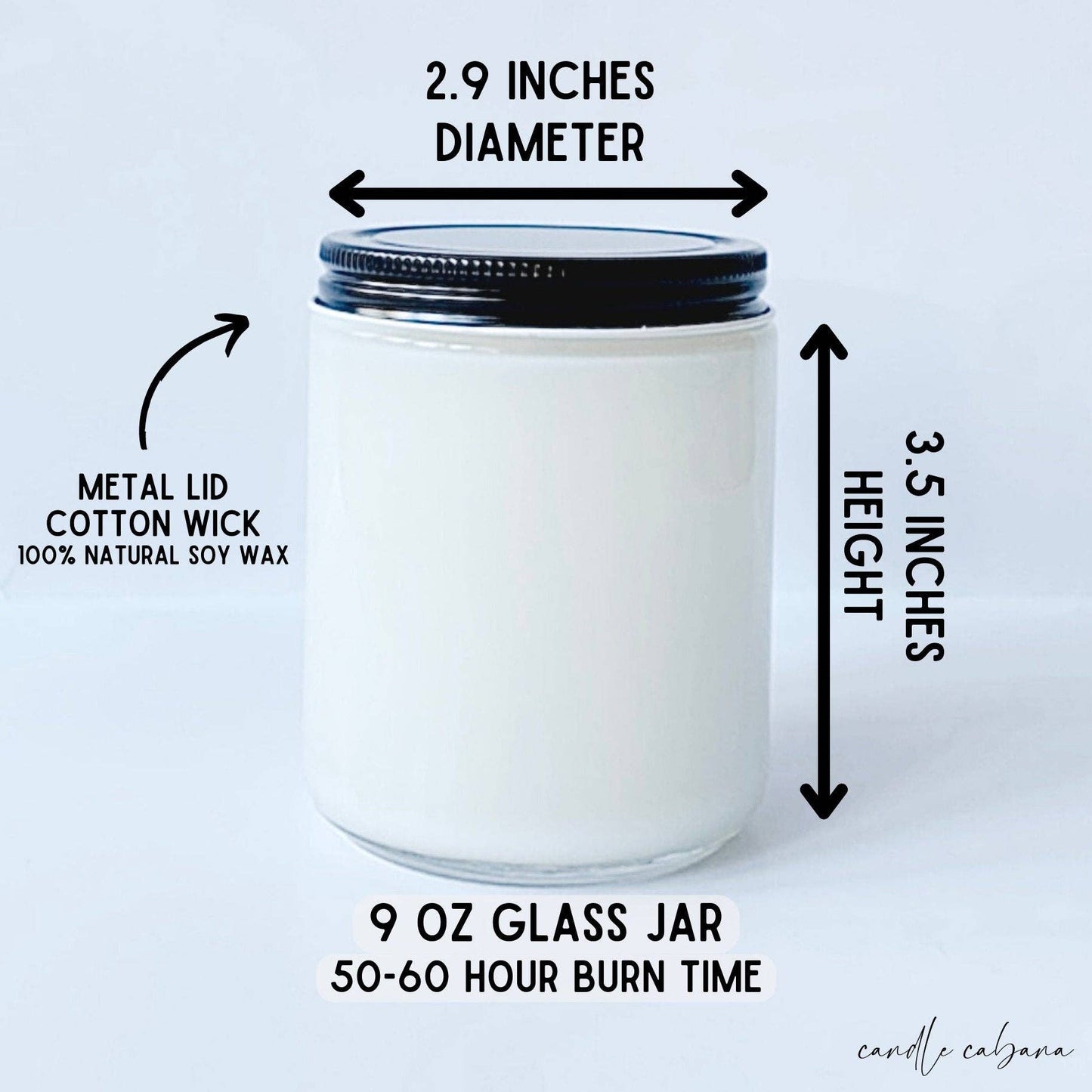 GHOSTFACE No you hang up - Funny Natural Soy Candle - Vegan: Sage + Lavender / 9 oz