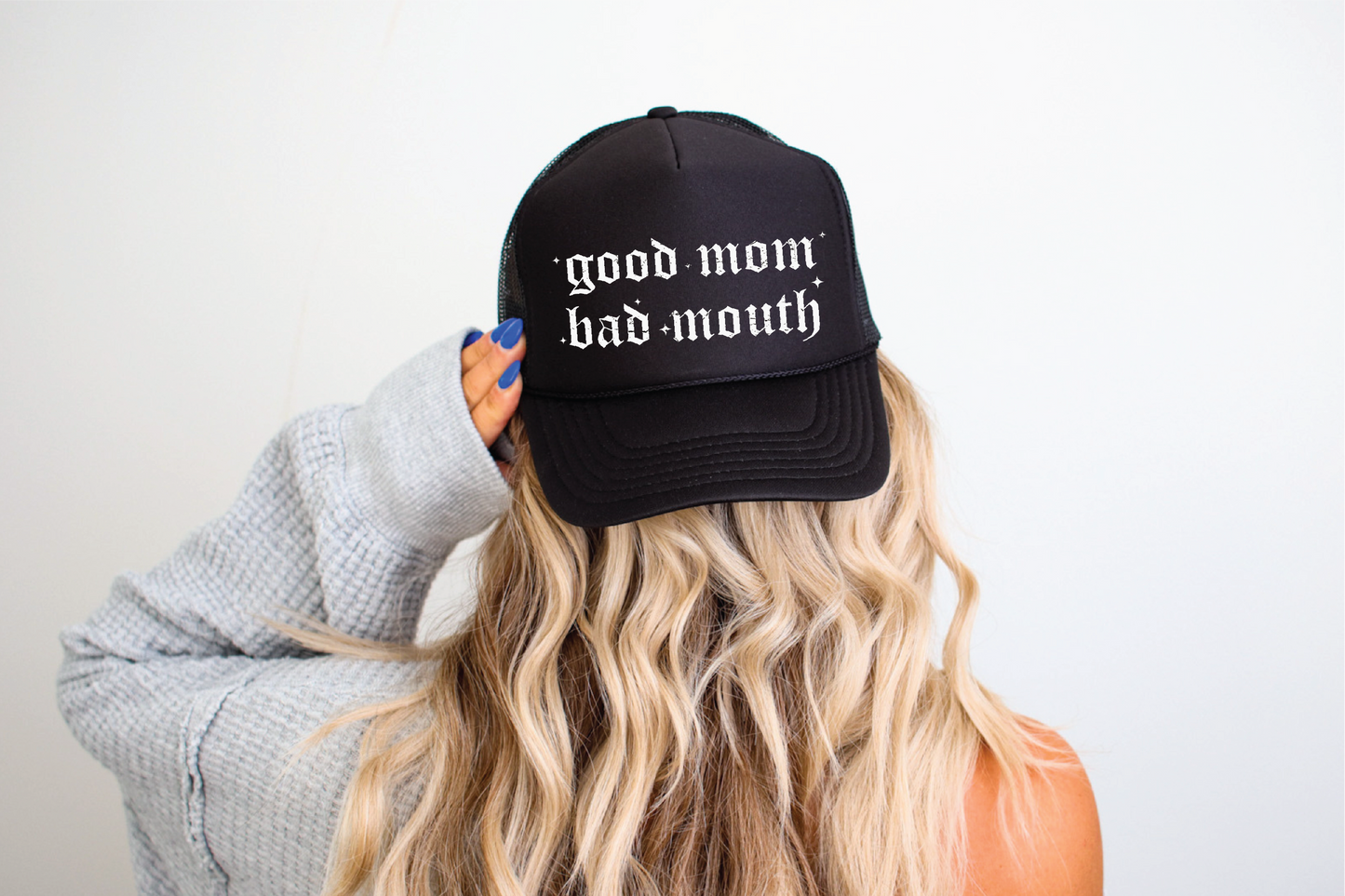 Good Mom Bad Mouth Hat