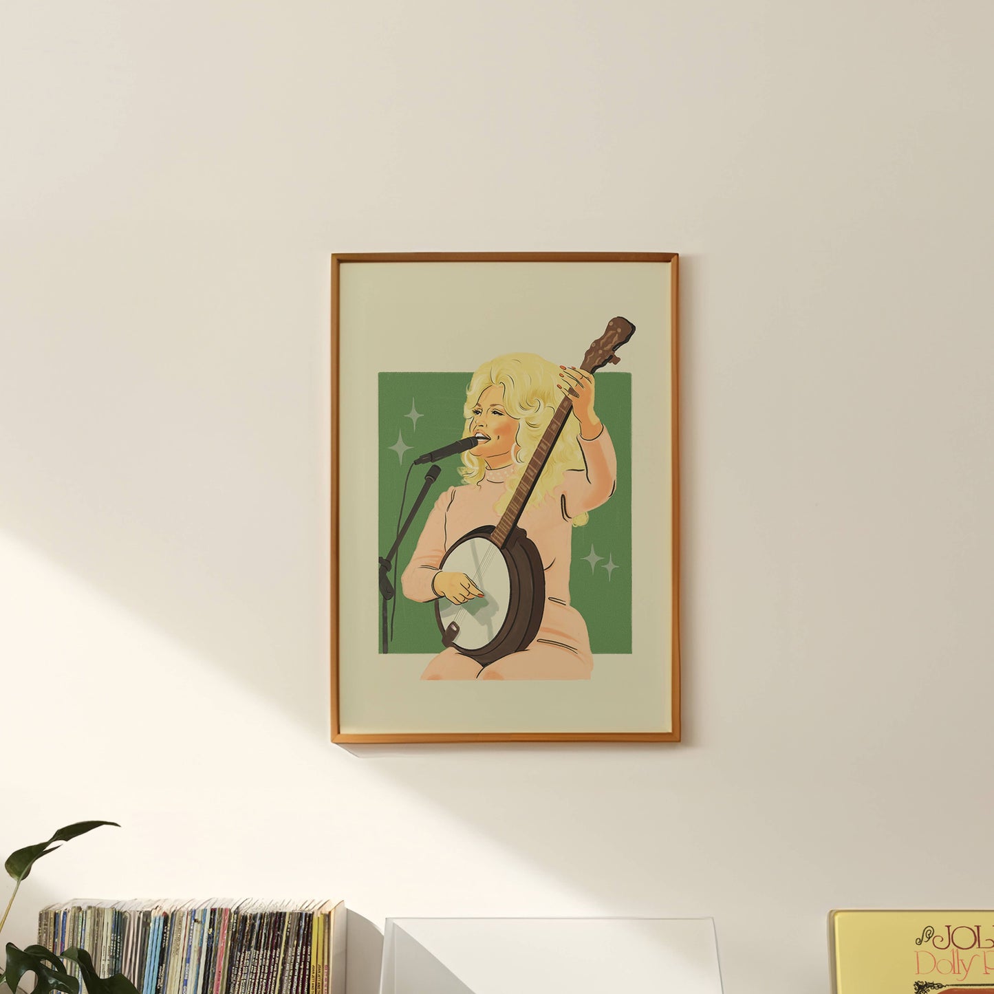 Dolly Parton Art Print: 5x7 / Dolly Portrait