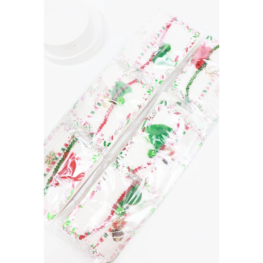 2-Pcs Christmas Theme Bracelet