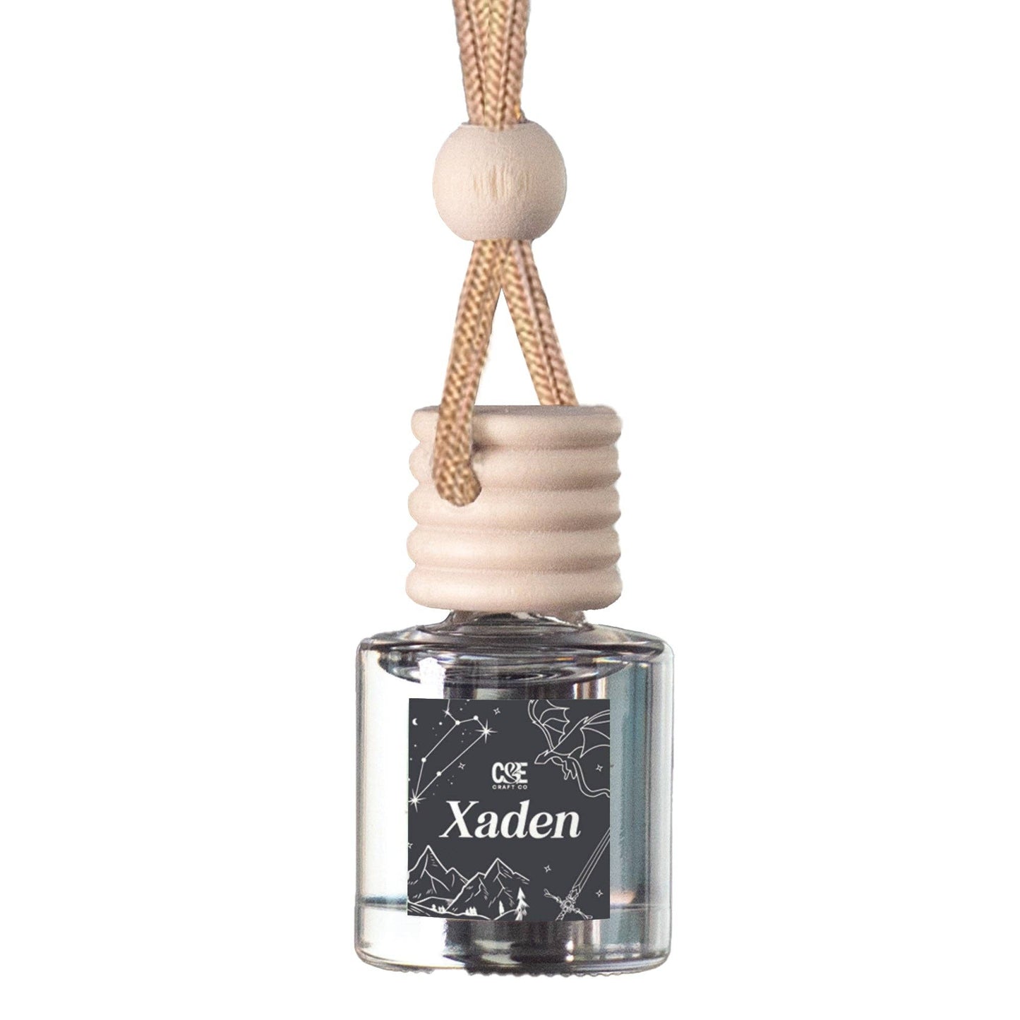 Bookish Scented Car Freshener - Long Lasting - Air Car Diffuser: Basgiath