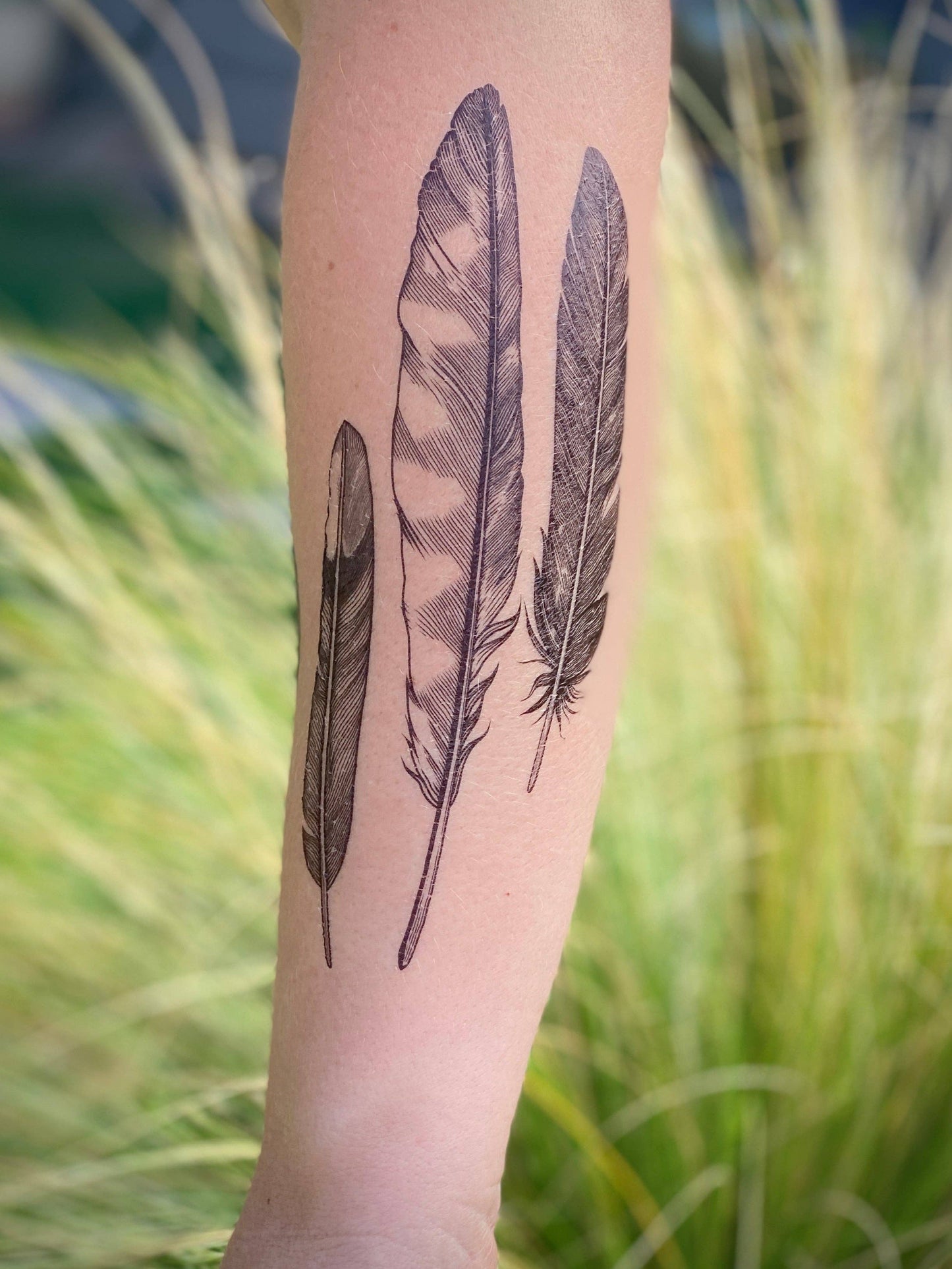 Feather Finds Temporary Tattoo: 1-Pack