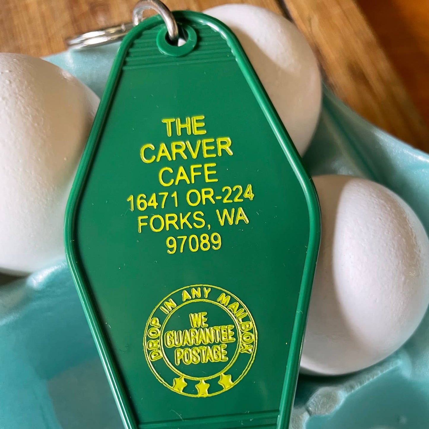 Motel Key Fob - Carver Cafe (Twilight)