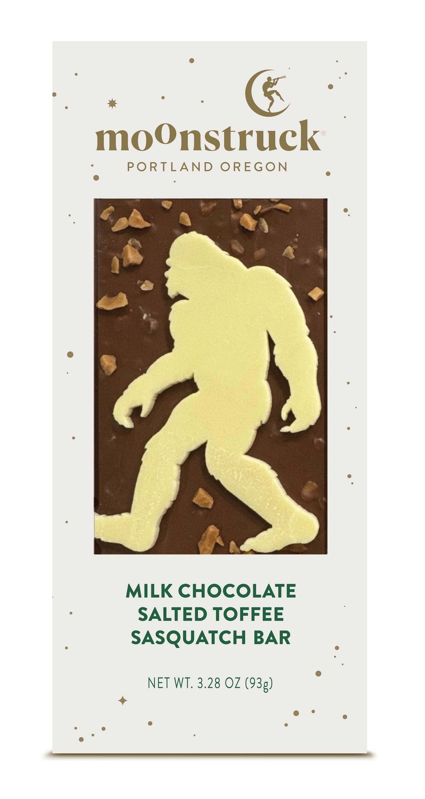Milk Chocolate Salted Toffee Sasquatch Bar