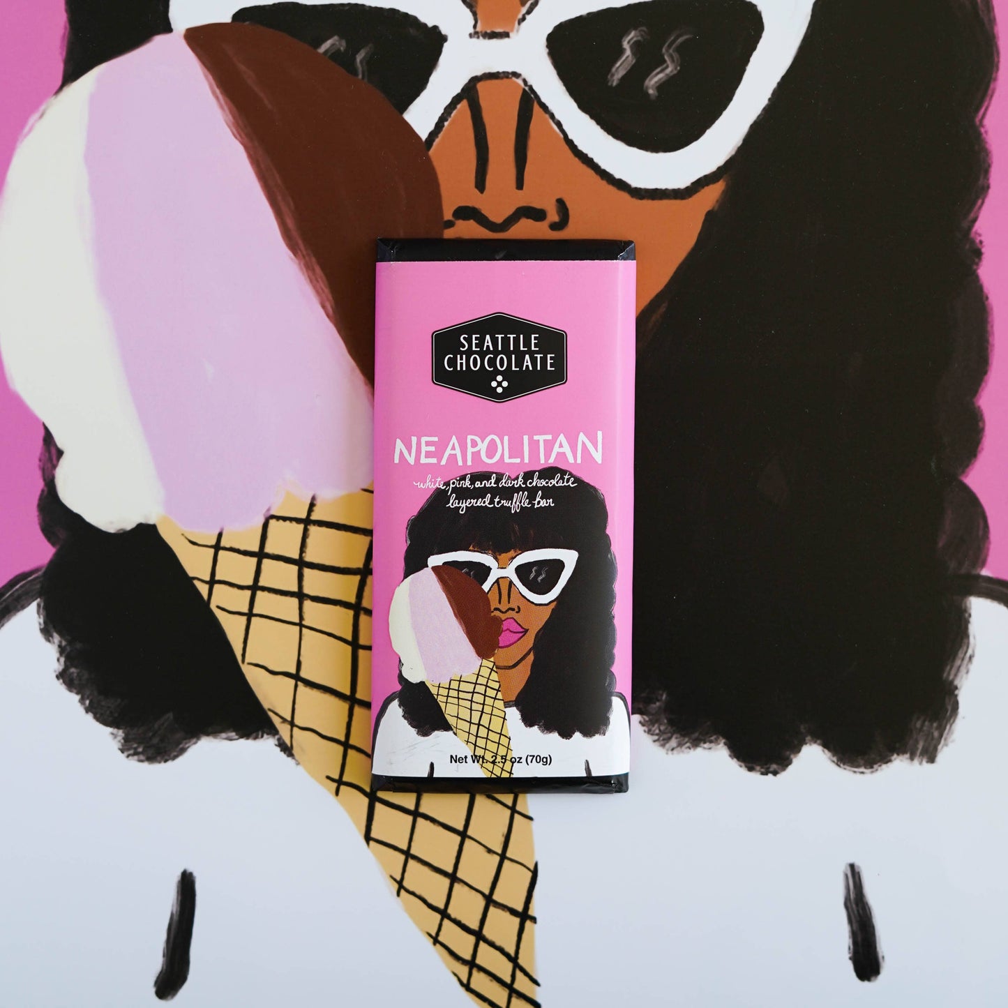 Summer - Neapolitan Truffle Bar