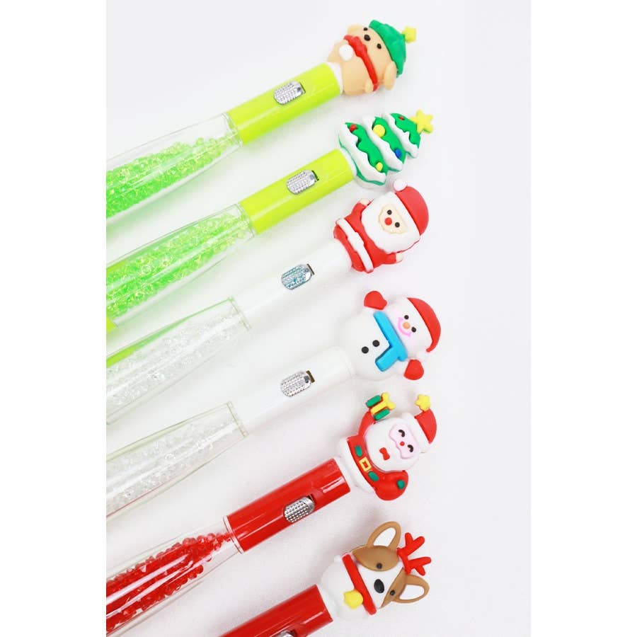 Light up Christmas Theme Ballpoint Pen