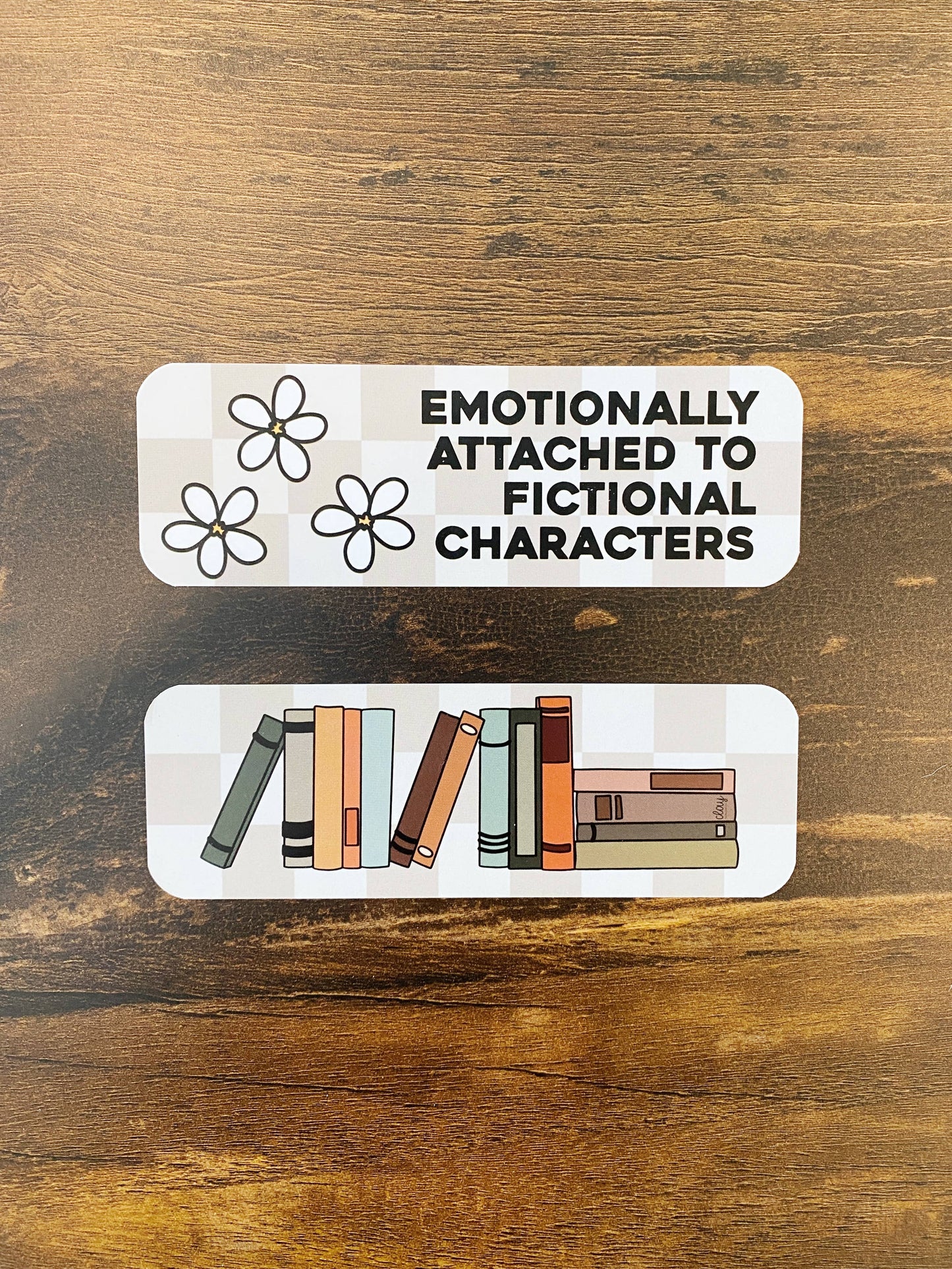 Emotionally Attached to Fictional Characters Bookmark