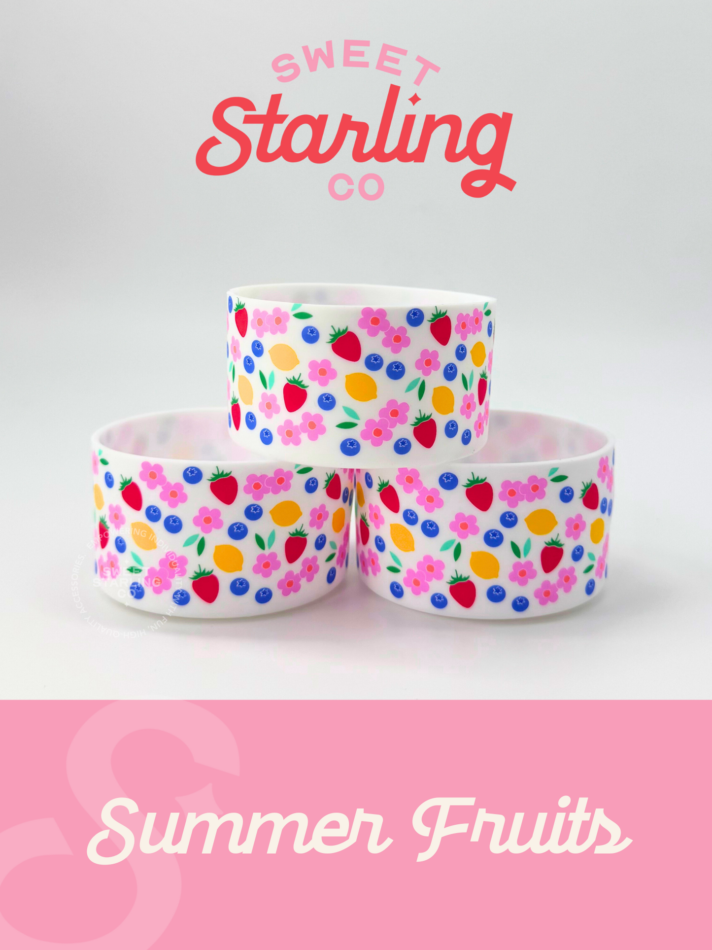 Summer Fruits Tumbler Boots