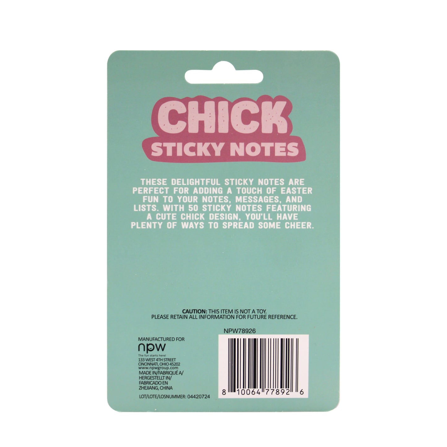 Chick Sticky Notes