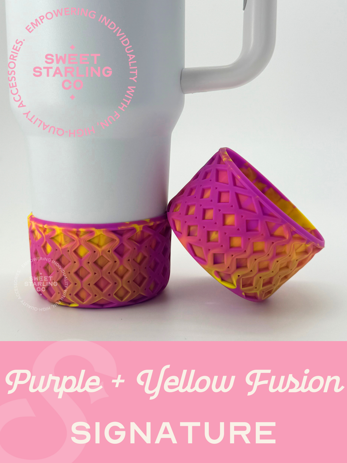 SSC Signature Tumbler Boot- Purple + Yellow Fusion