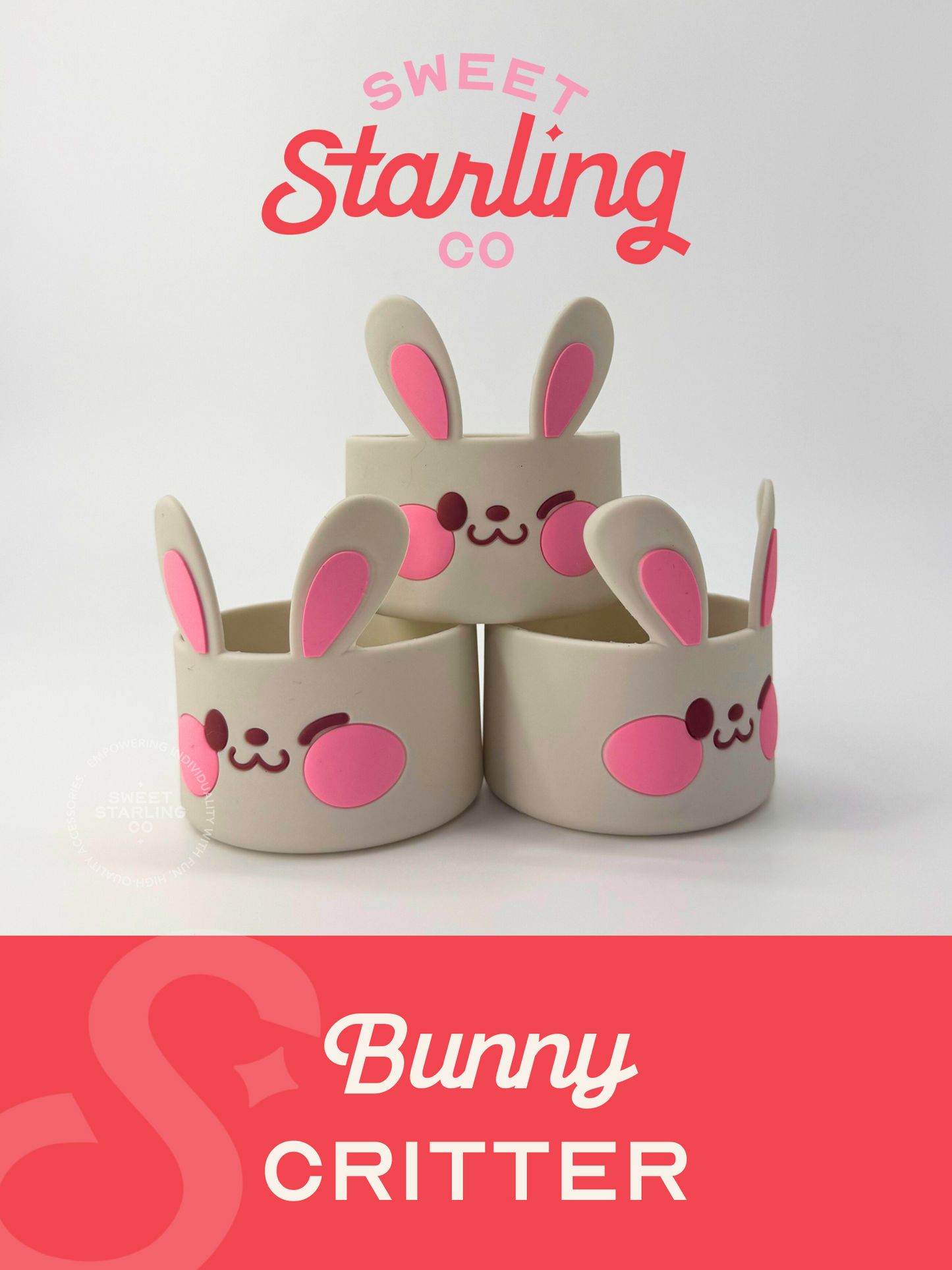 Critter Tumbler Boots: Bunny