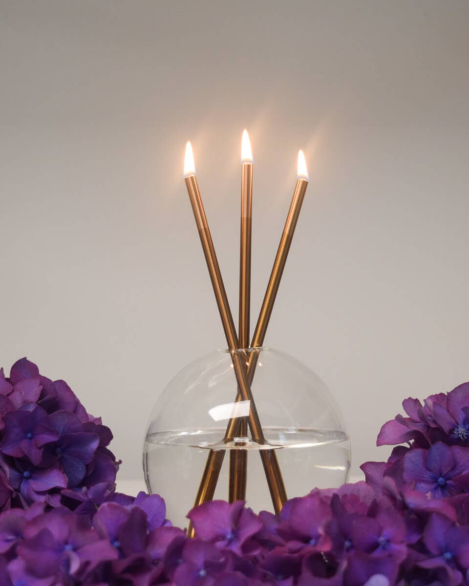 Champagne Everlasting Candle – Reusable Steel