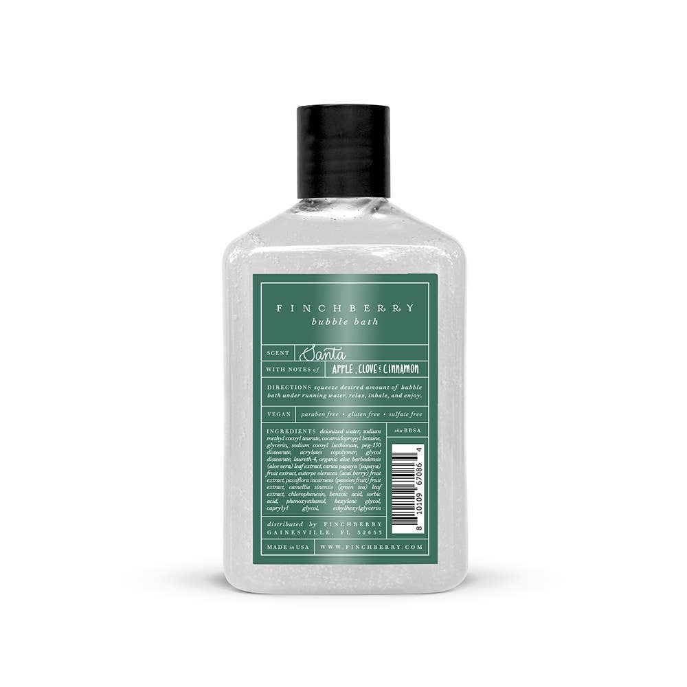 Holiday Bubble Bath - Santa - Christmas Gift