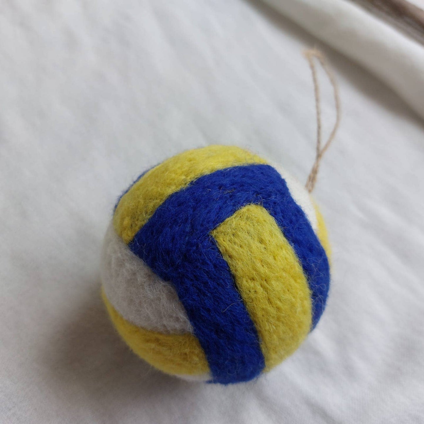 Wool Felt Sports Ornament – Soccer