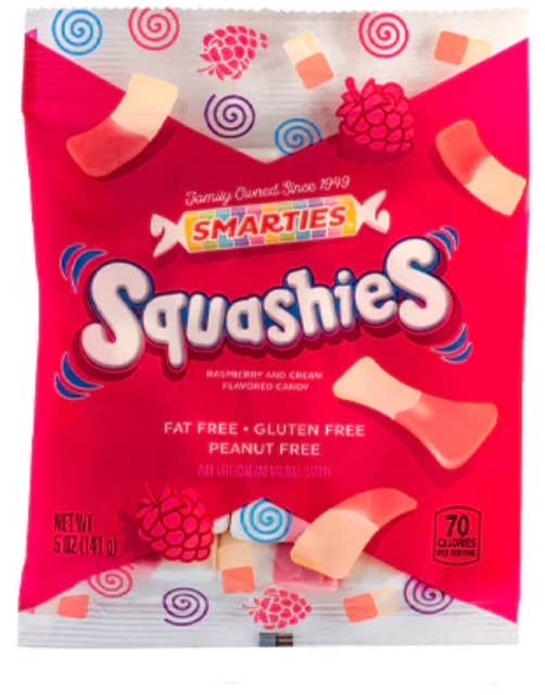 Smarties Squashies 5oz Single Peg Bag