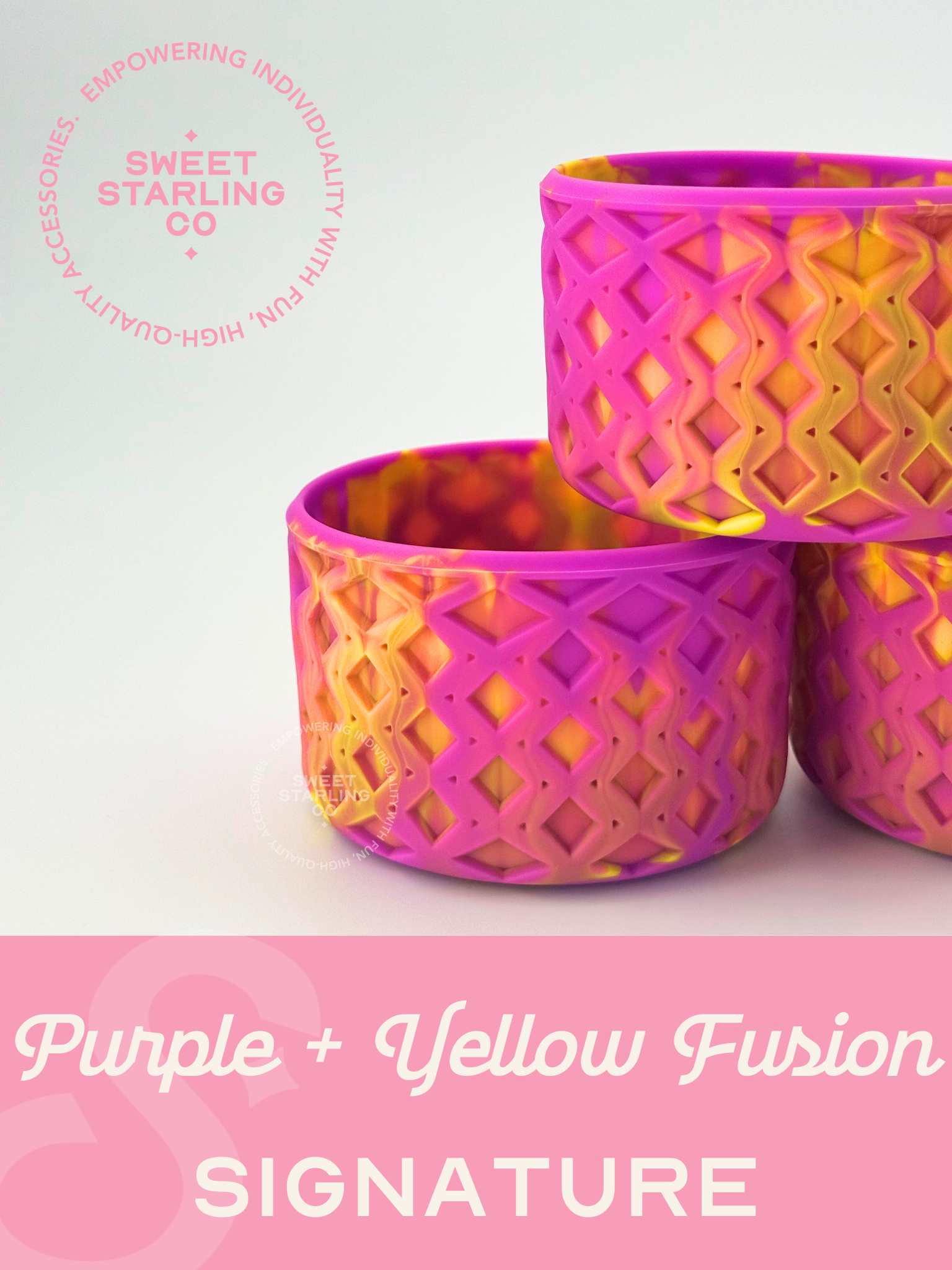 SSC Signature Tumbler Boot- Purple + Yellow Fusion