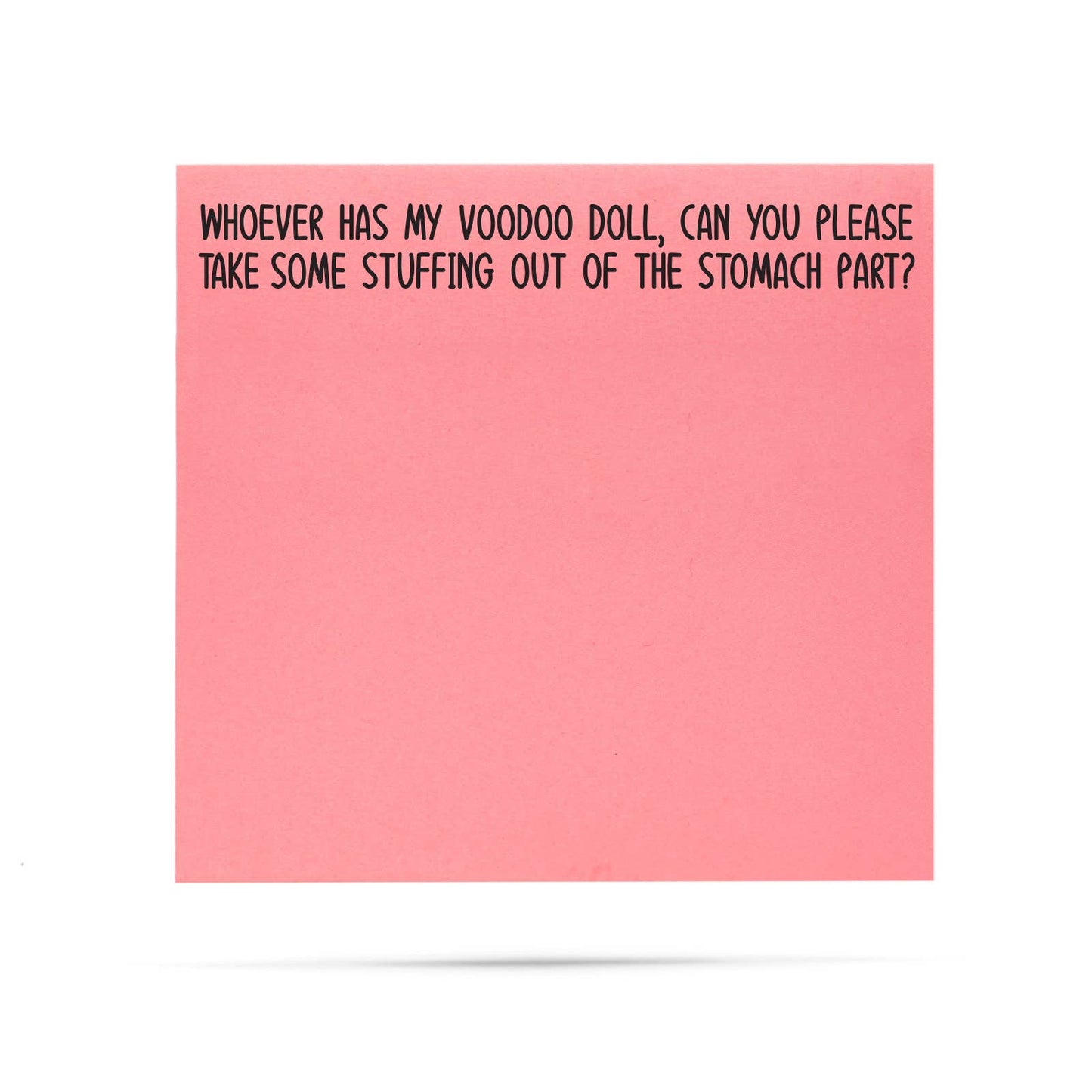 Whoever has my voodoo doll | funny sticky notes with sayings