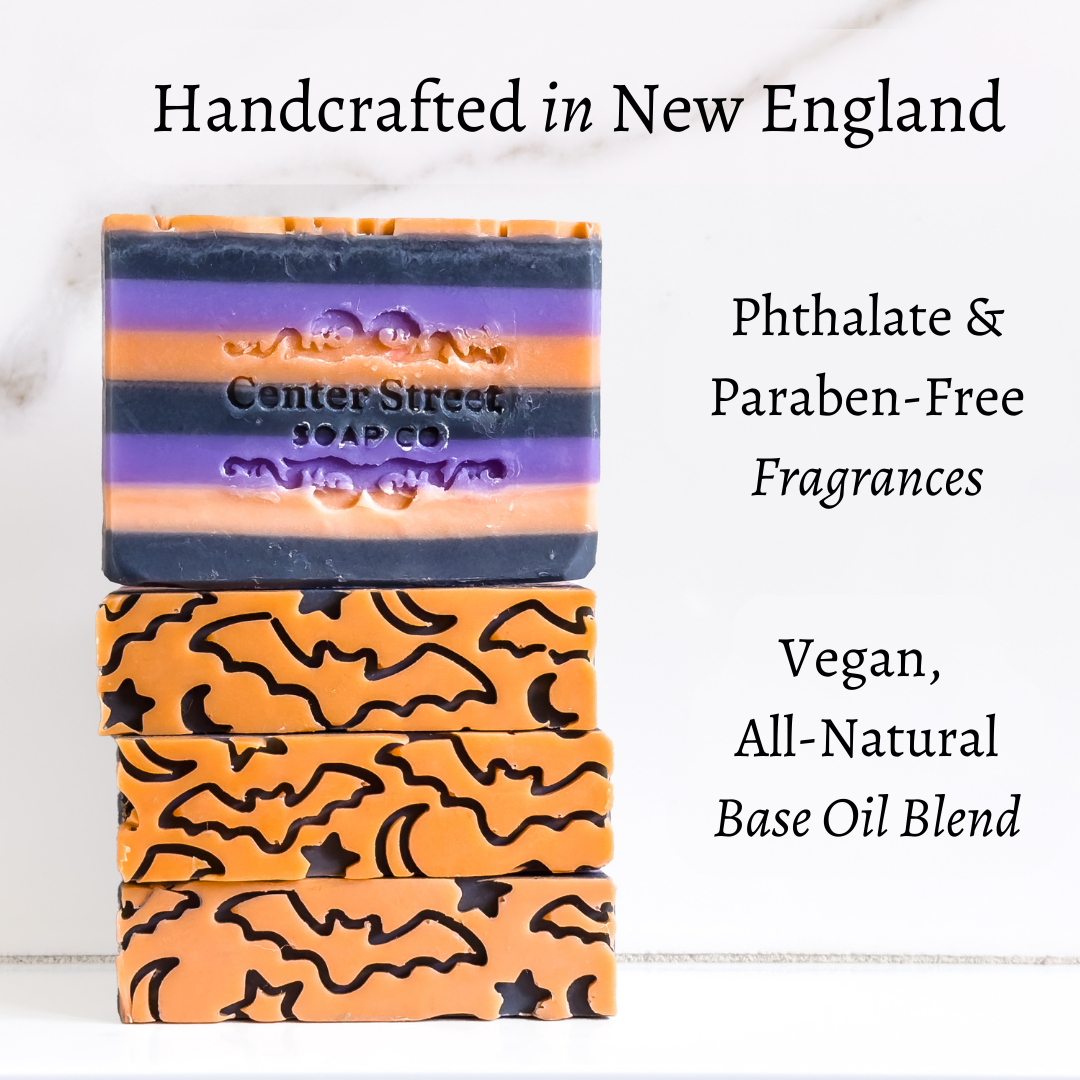 Trick or Treat Cute Halloween Handmade Soap Bar - 4oz