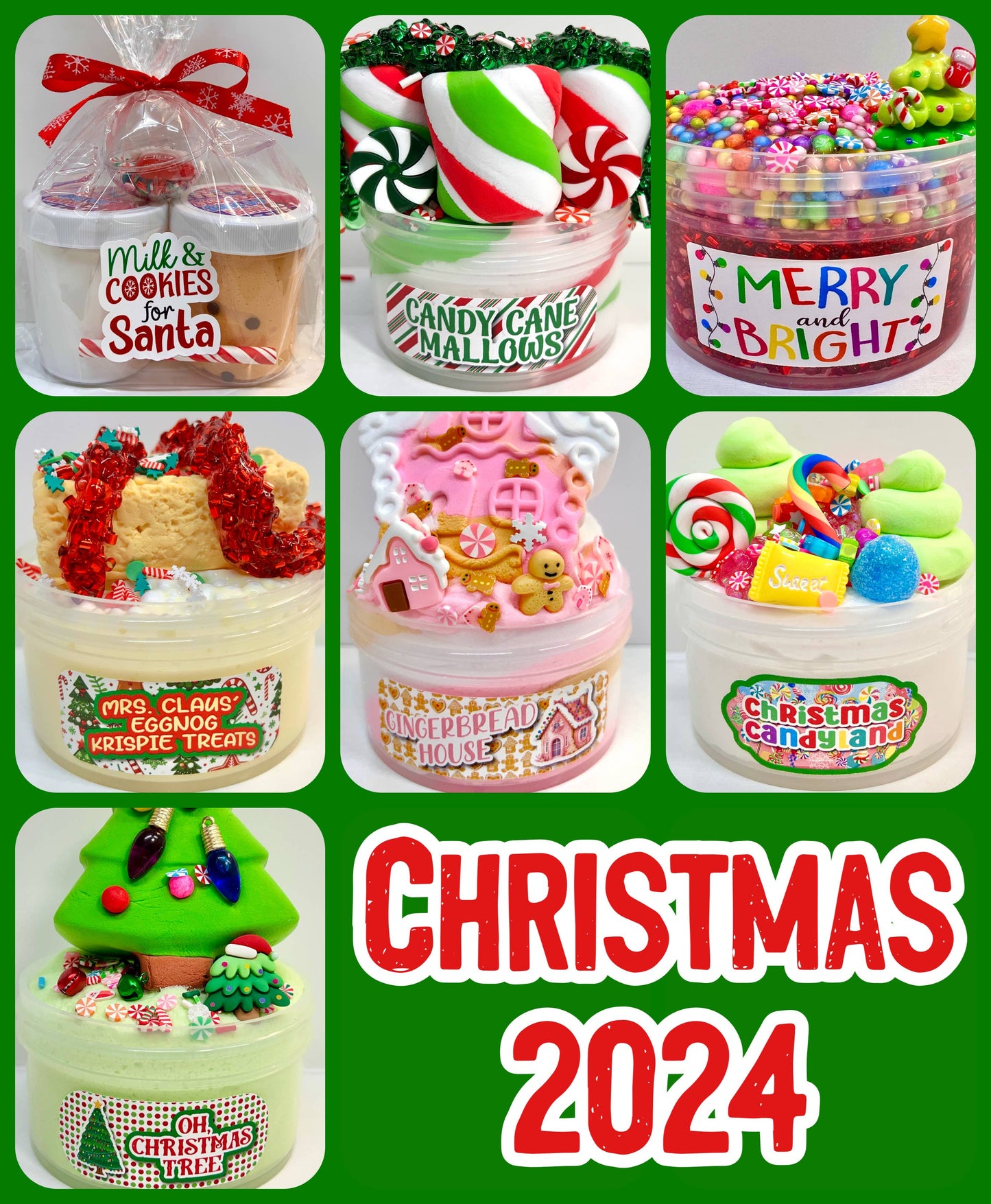 Christmas Candyland Slime