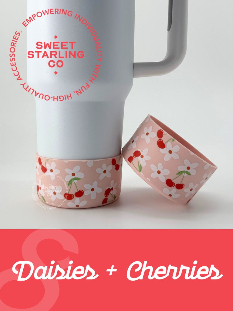 Daisies + Cherries Tumbler Boots