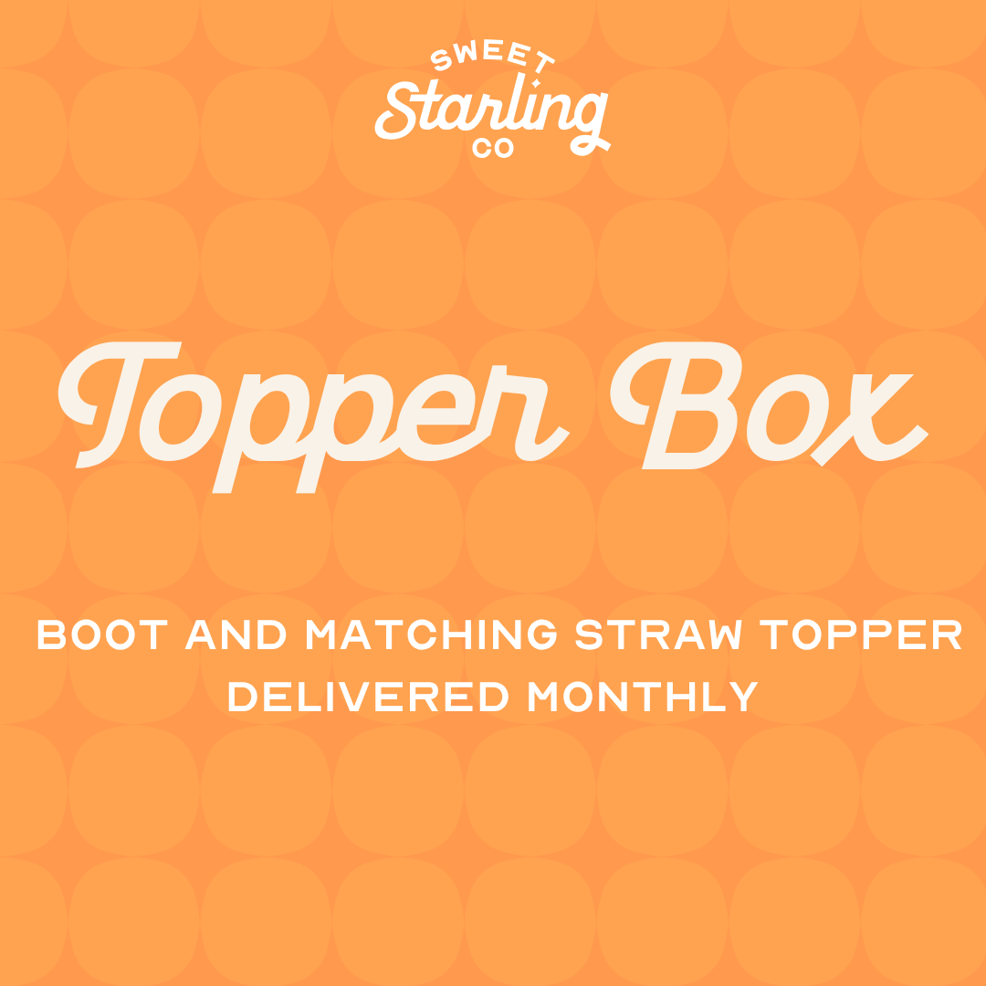 Monthly Topper Box Subscription: Boot & Topper