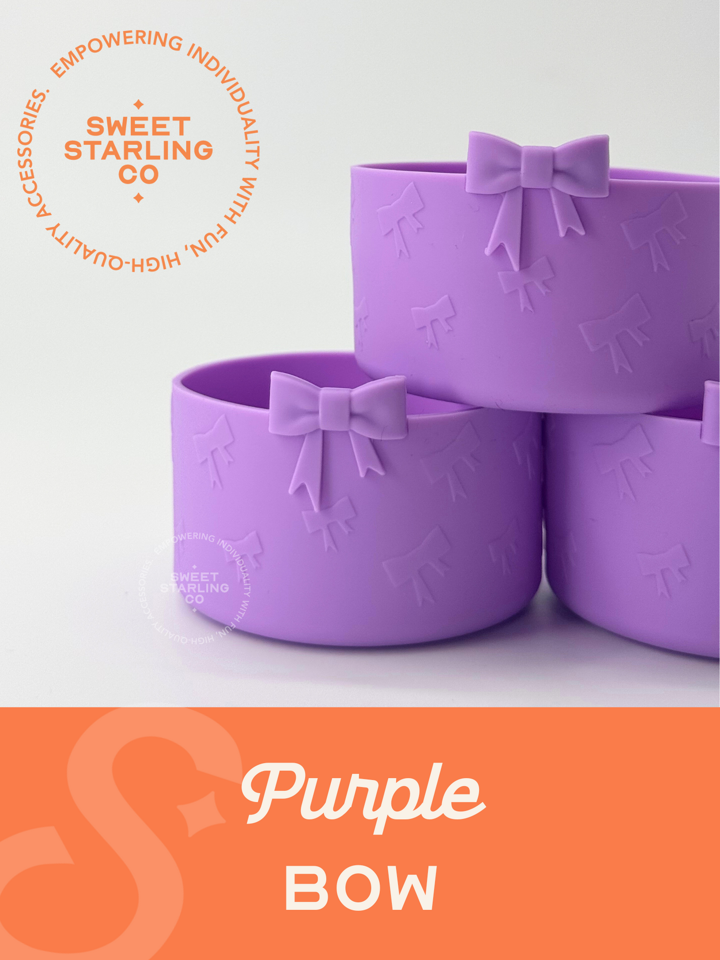 Bow Tumbler Boot- Purple