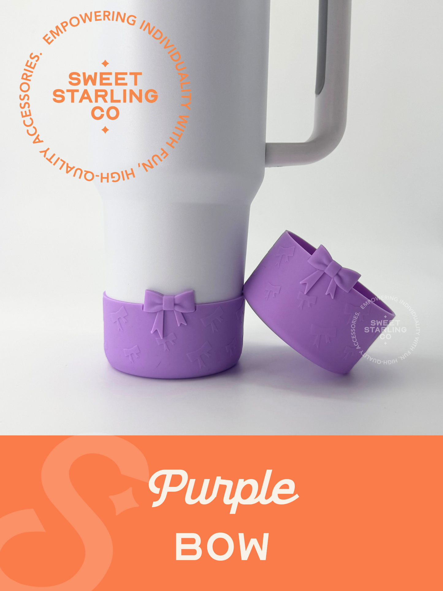 Bow Tumbler Boot- Purple