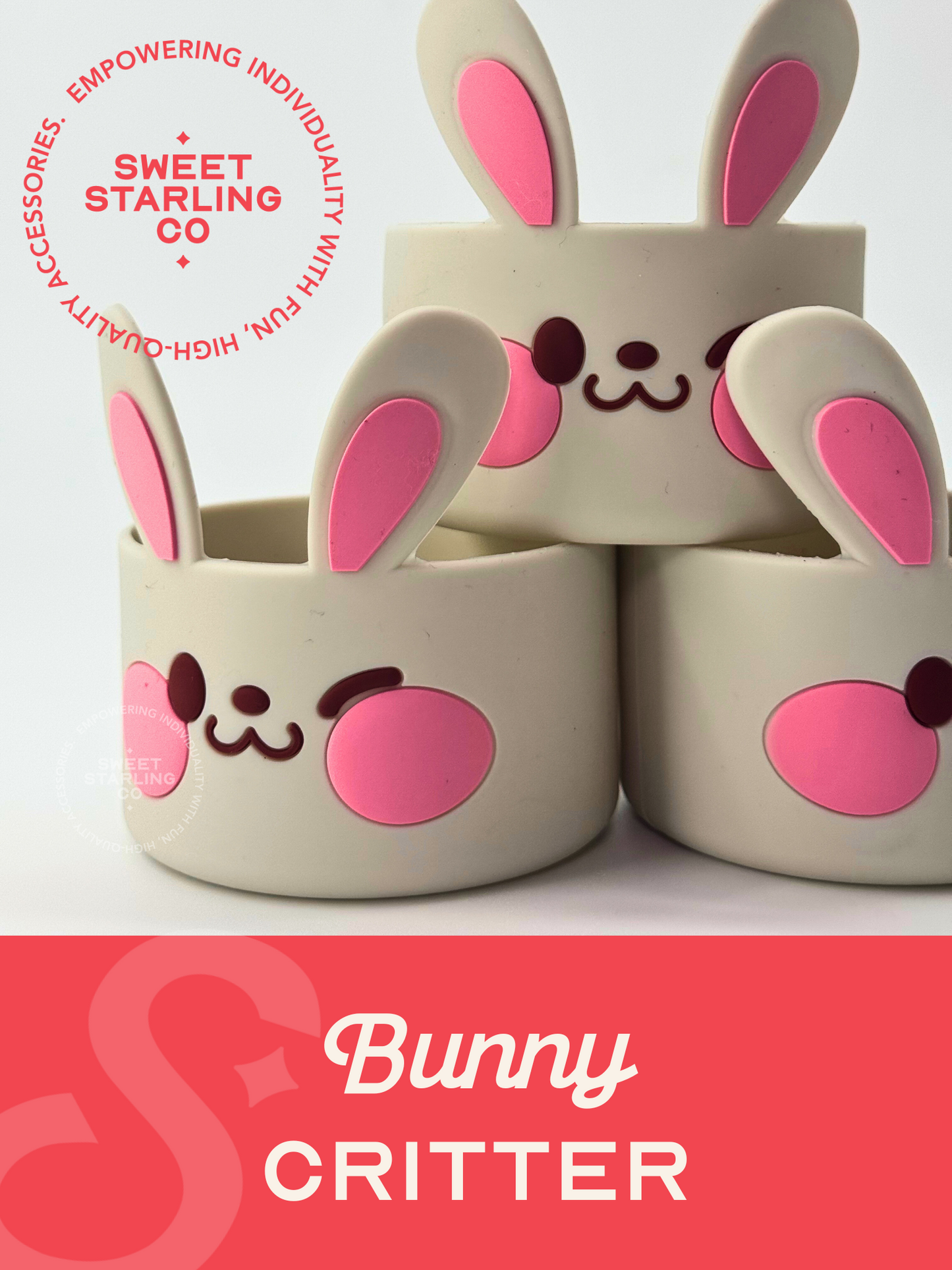 Critter Tumbler Boots: Bunny