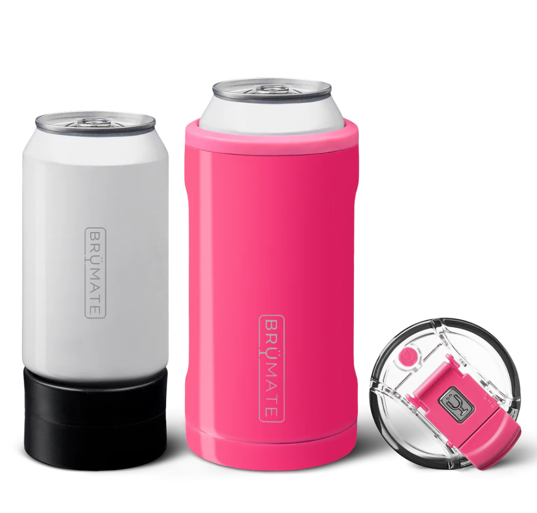 BrüMate HOPSULATOR TRIO | NEON PINK | 12/16OZ STANDARD CANS