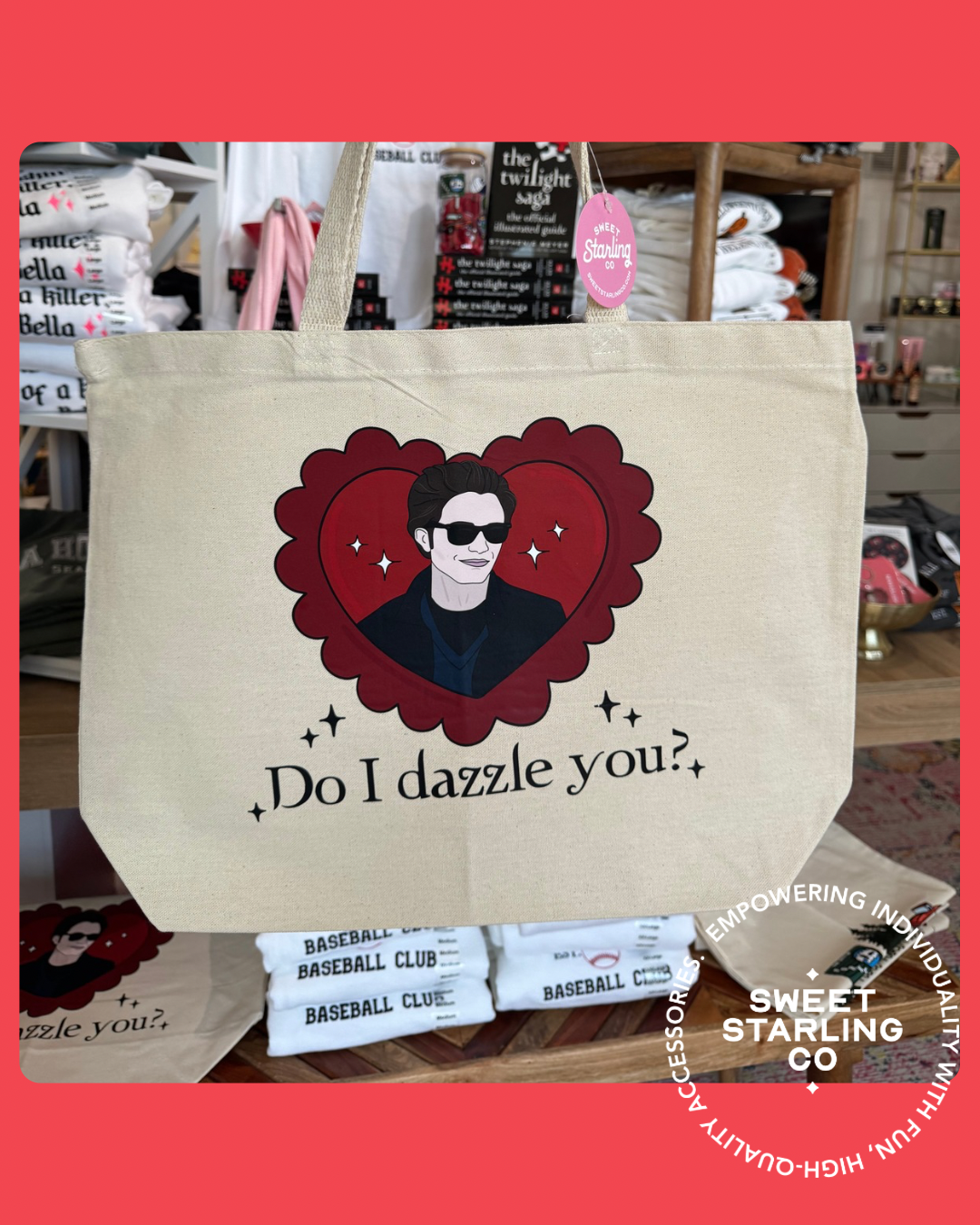 Do I Dazzle You Large Tote