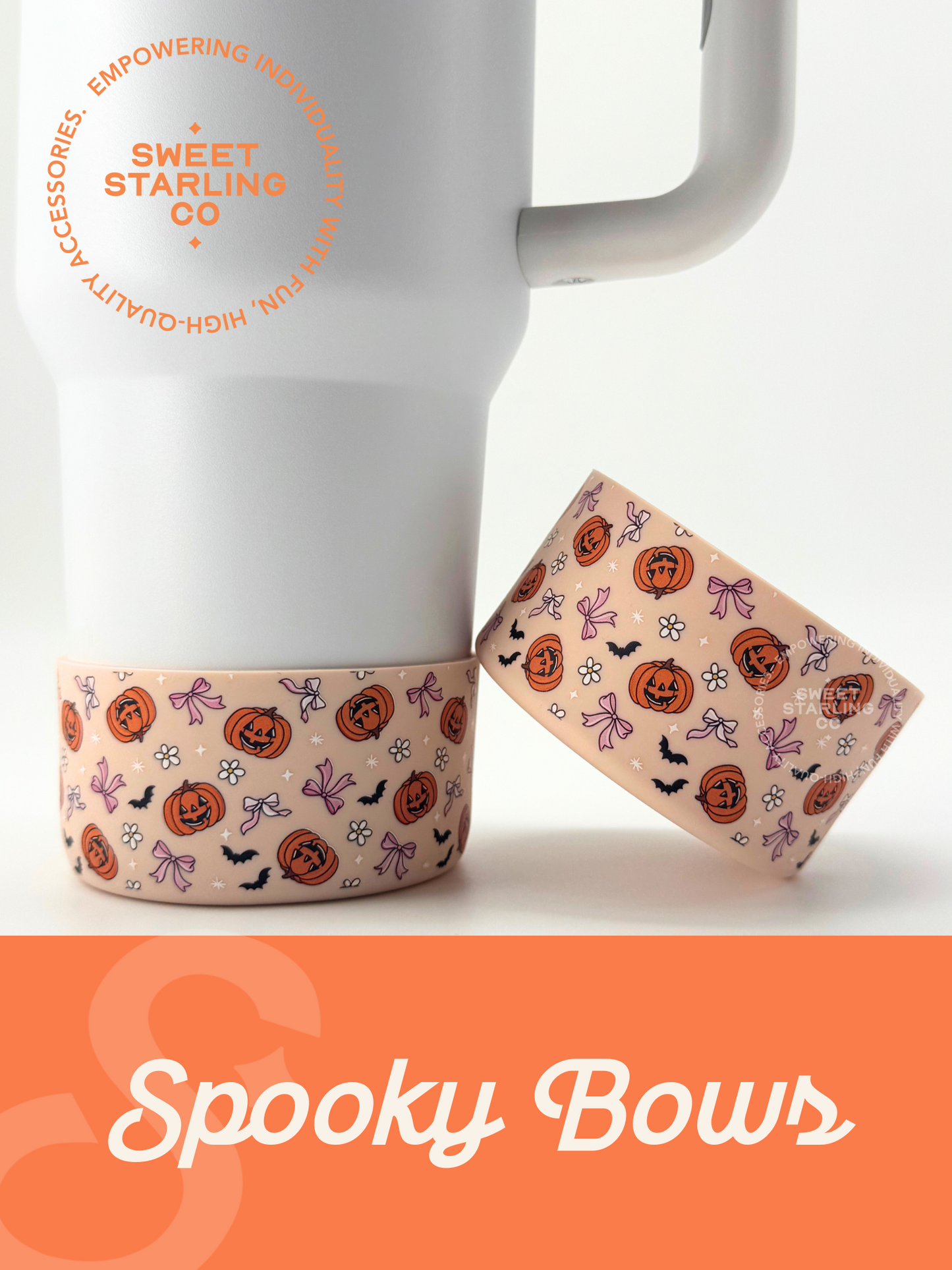 Spooky Bows Tumbler Boots