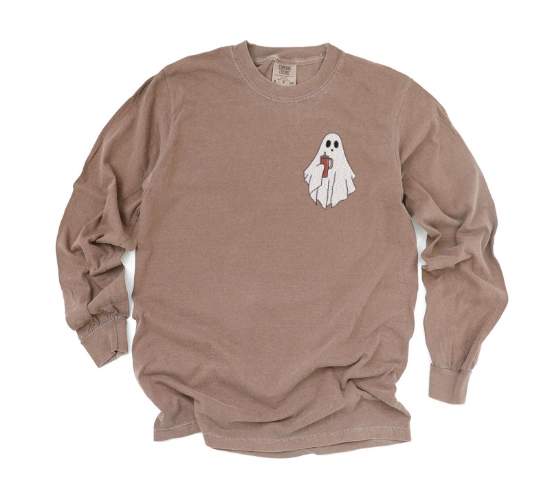 Ghostie Embroidered Long Sleeve