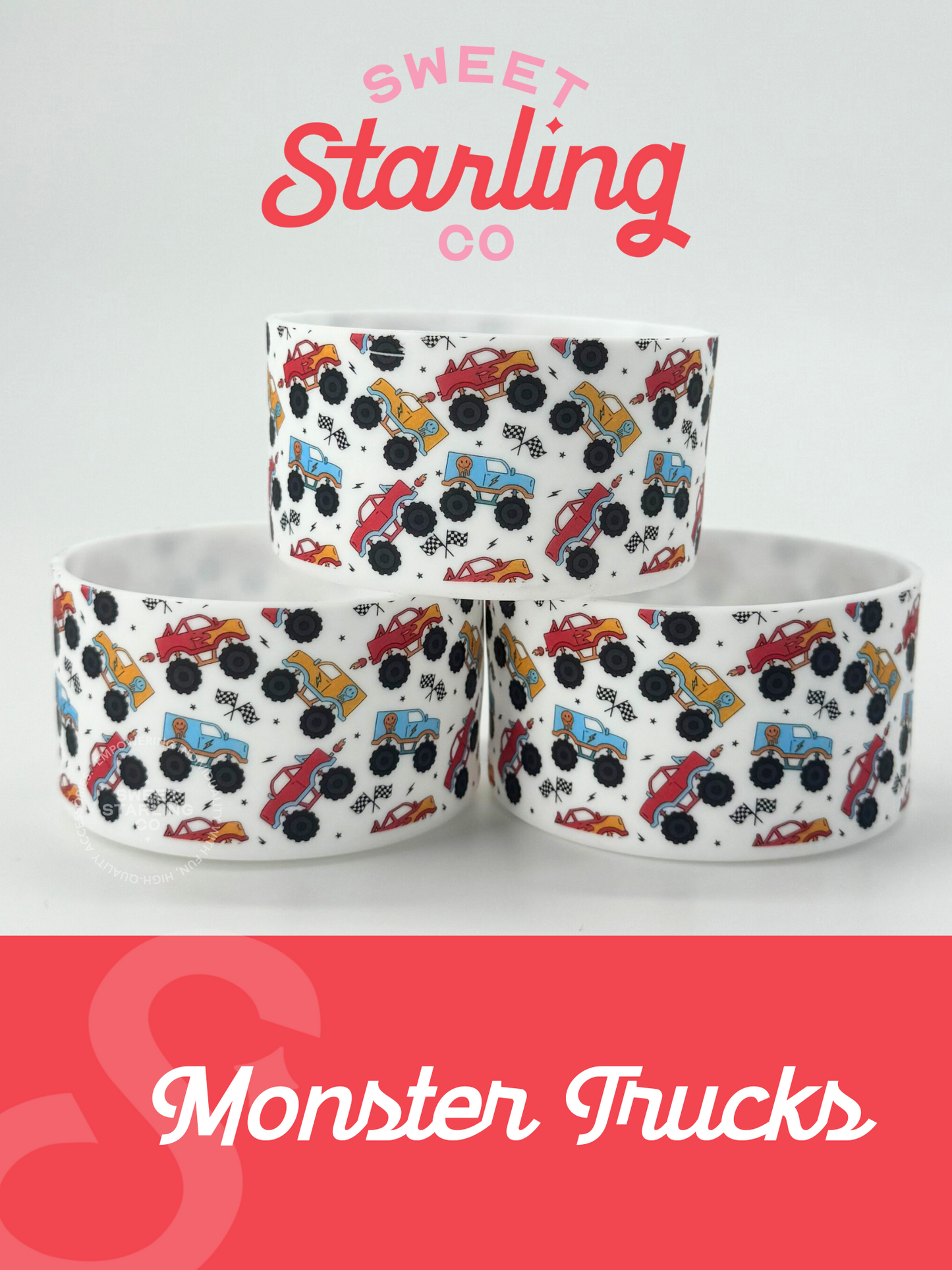 Monster Trucks Tumbler Boot