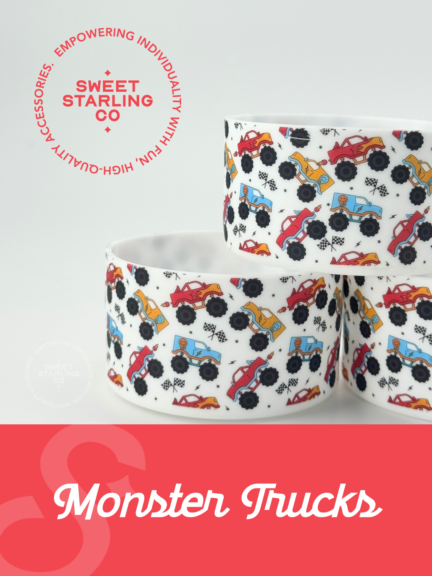 Monster Trucks Tumbler Boot