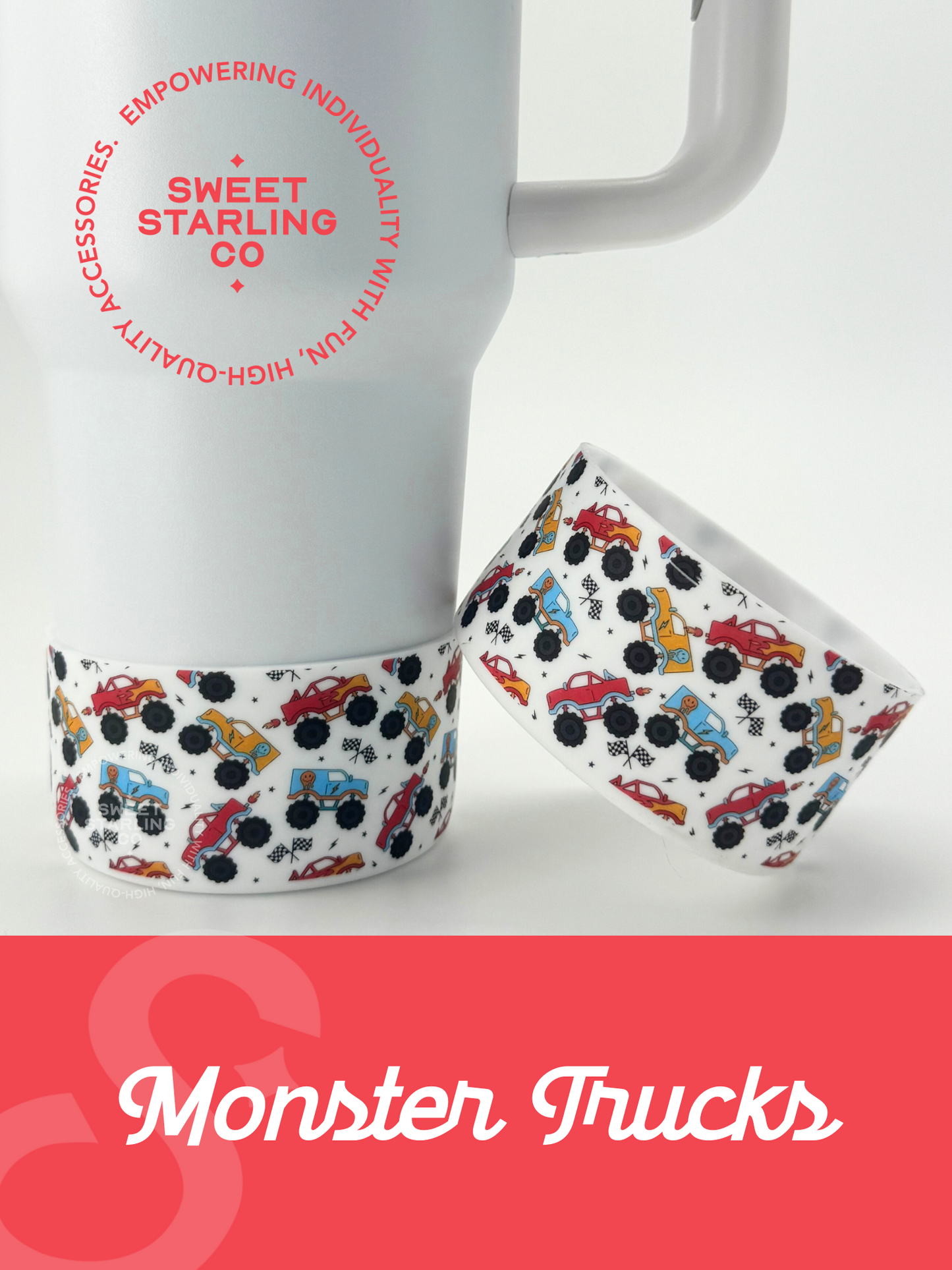 Monster Trucks Tumbler Boot