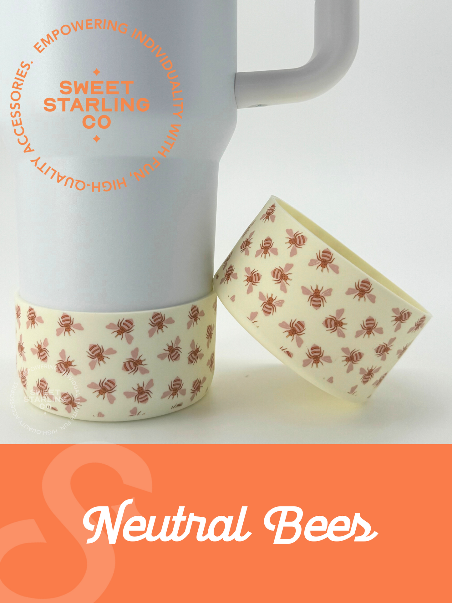 Neutral Bees Tumbler Boots