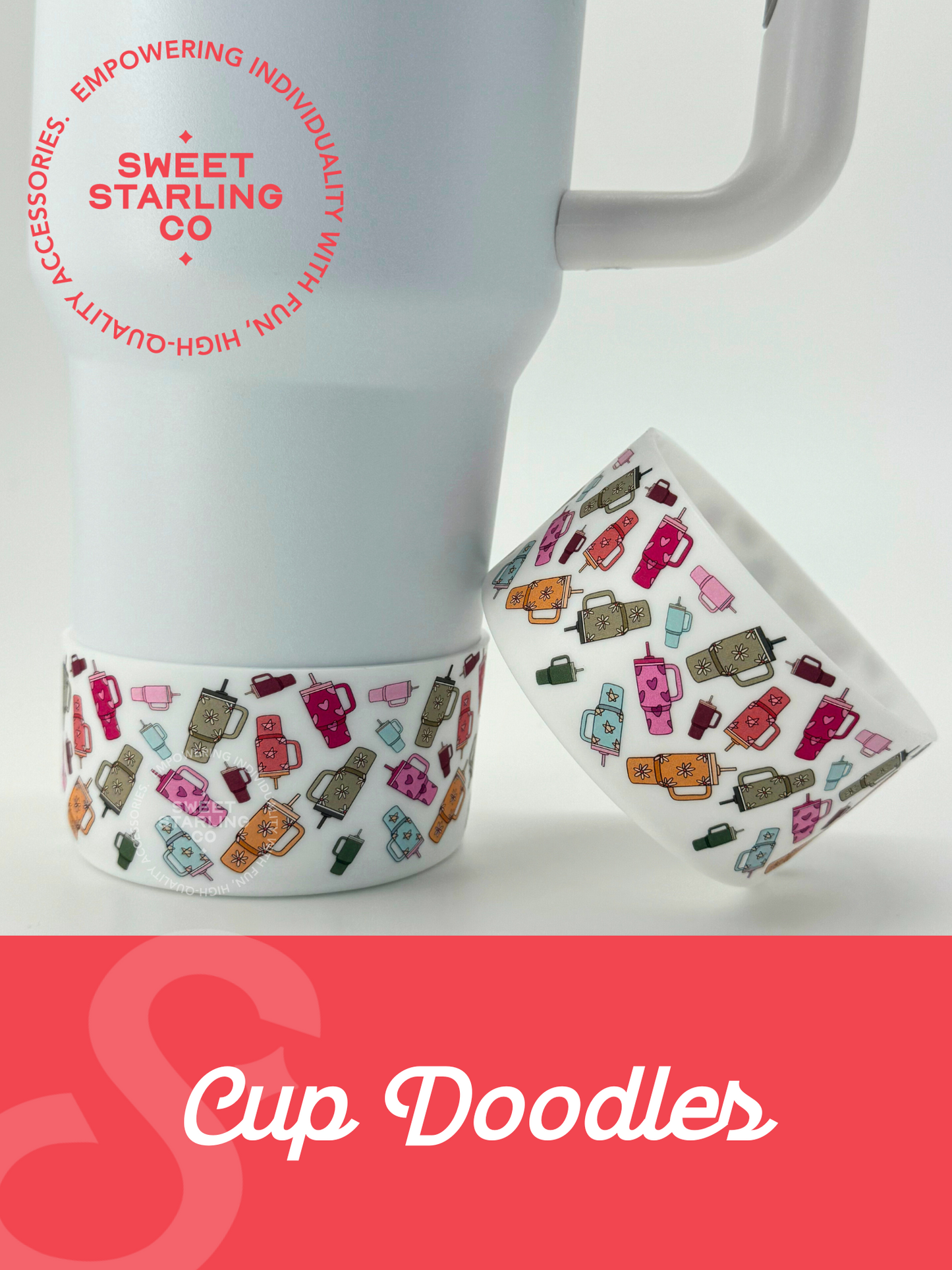 Cup Doodles Tumbler Boots
