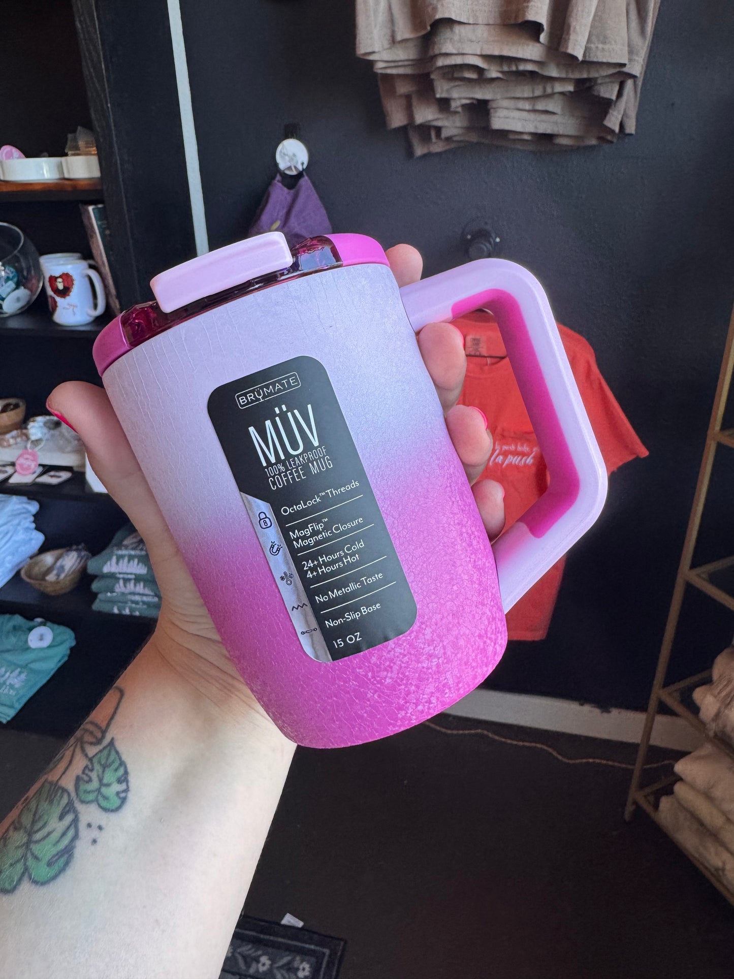 Brümate MÜV 15OZ | Frosted Rose