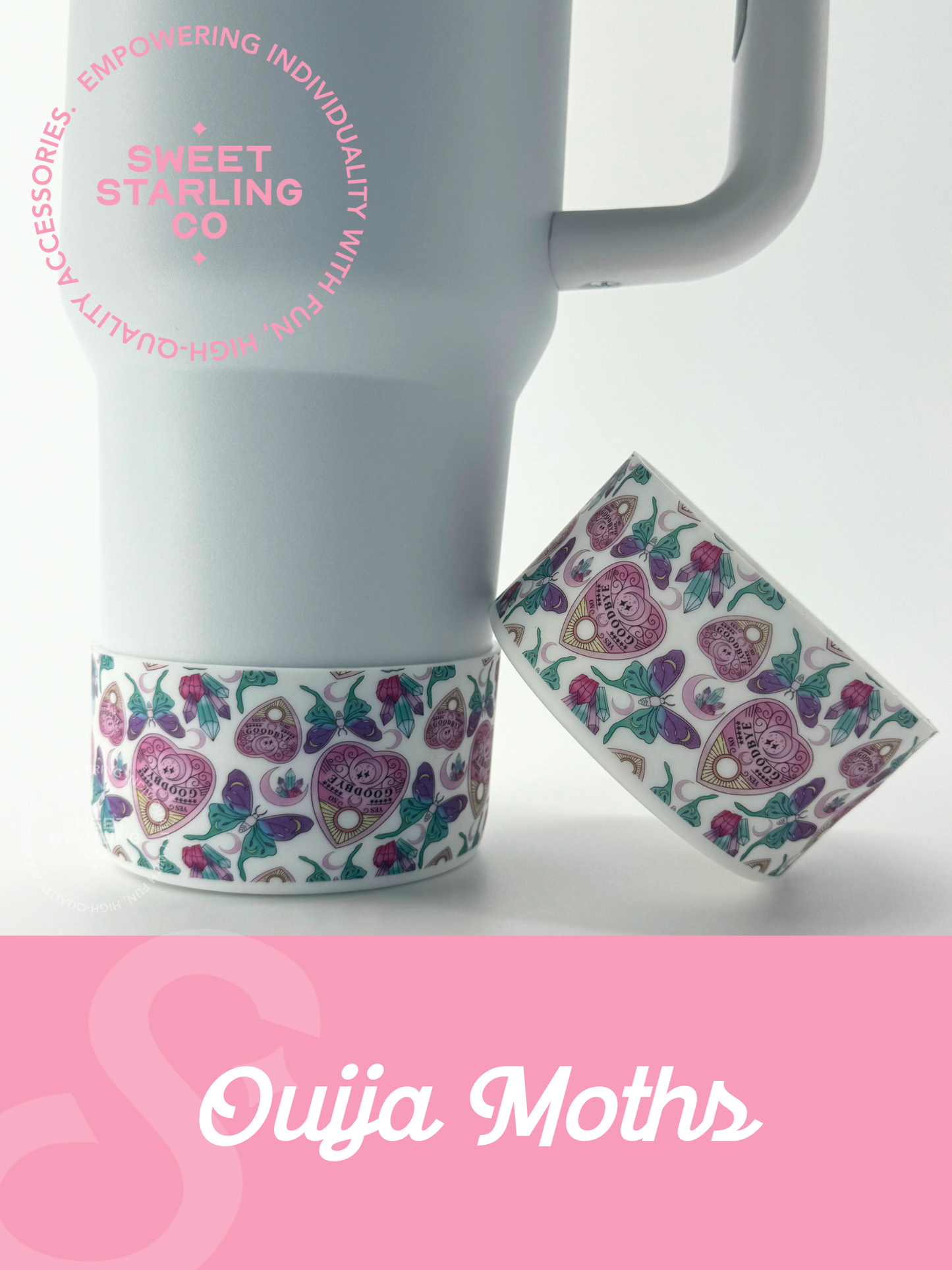 Ouija Moths Tumbler Boots