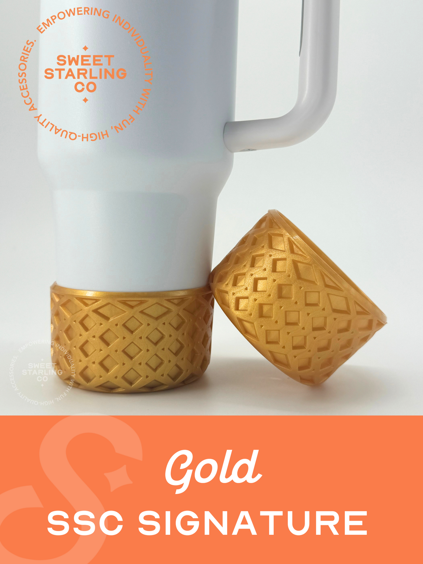 SSC Signature Tumbler Boot- Gold