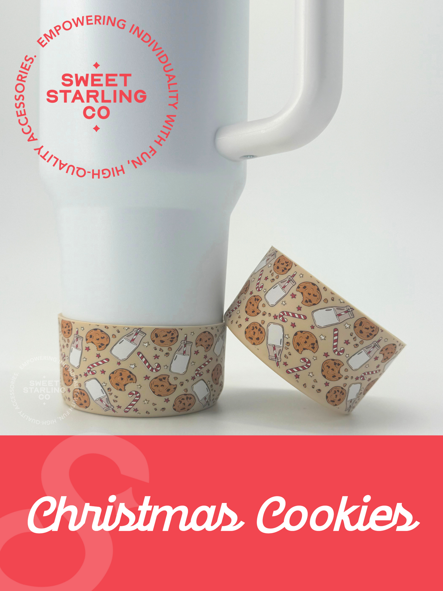 Christmas Cookies Tumbler Boots