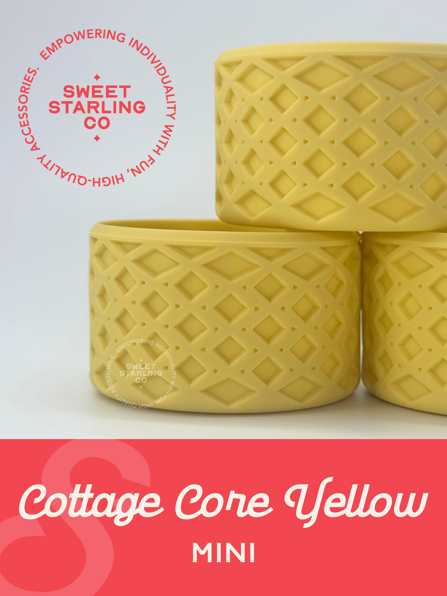 SSC Signature 7cm Mini Tumbler Boots- Cottage Core Yellow