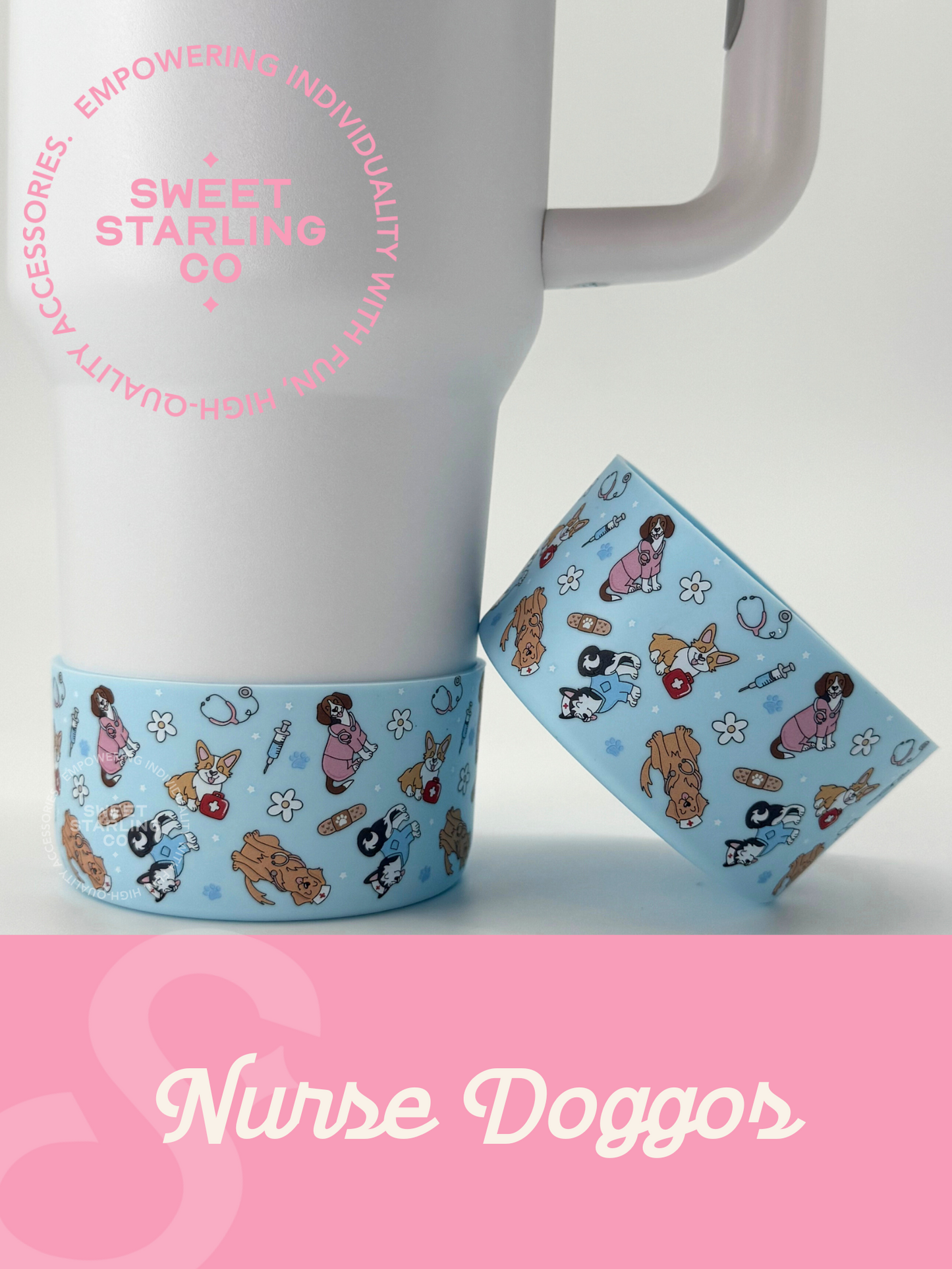 Nurse Doggos Tumbler Boots